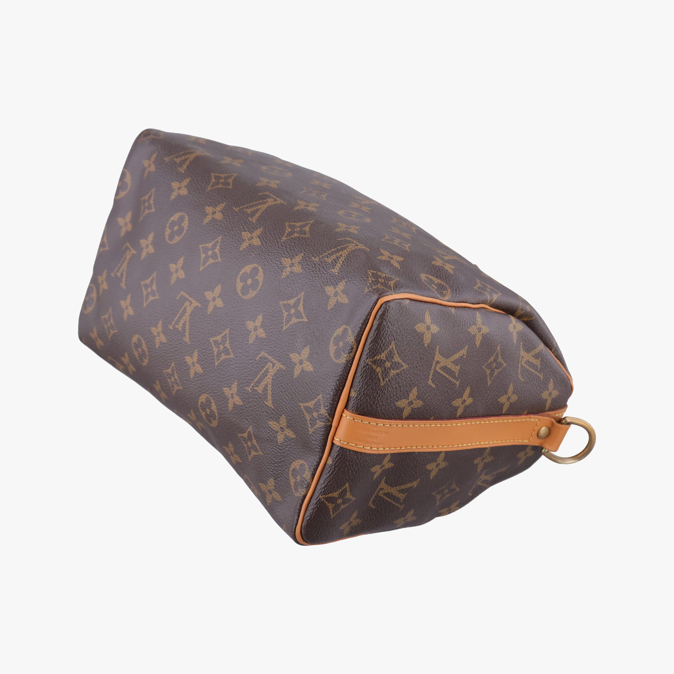 Pre-owned Louis Vuitton Speedy 25 brown Monogram Canvas M41113 shoulderbag | stylenewstar