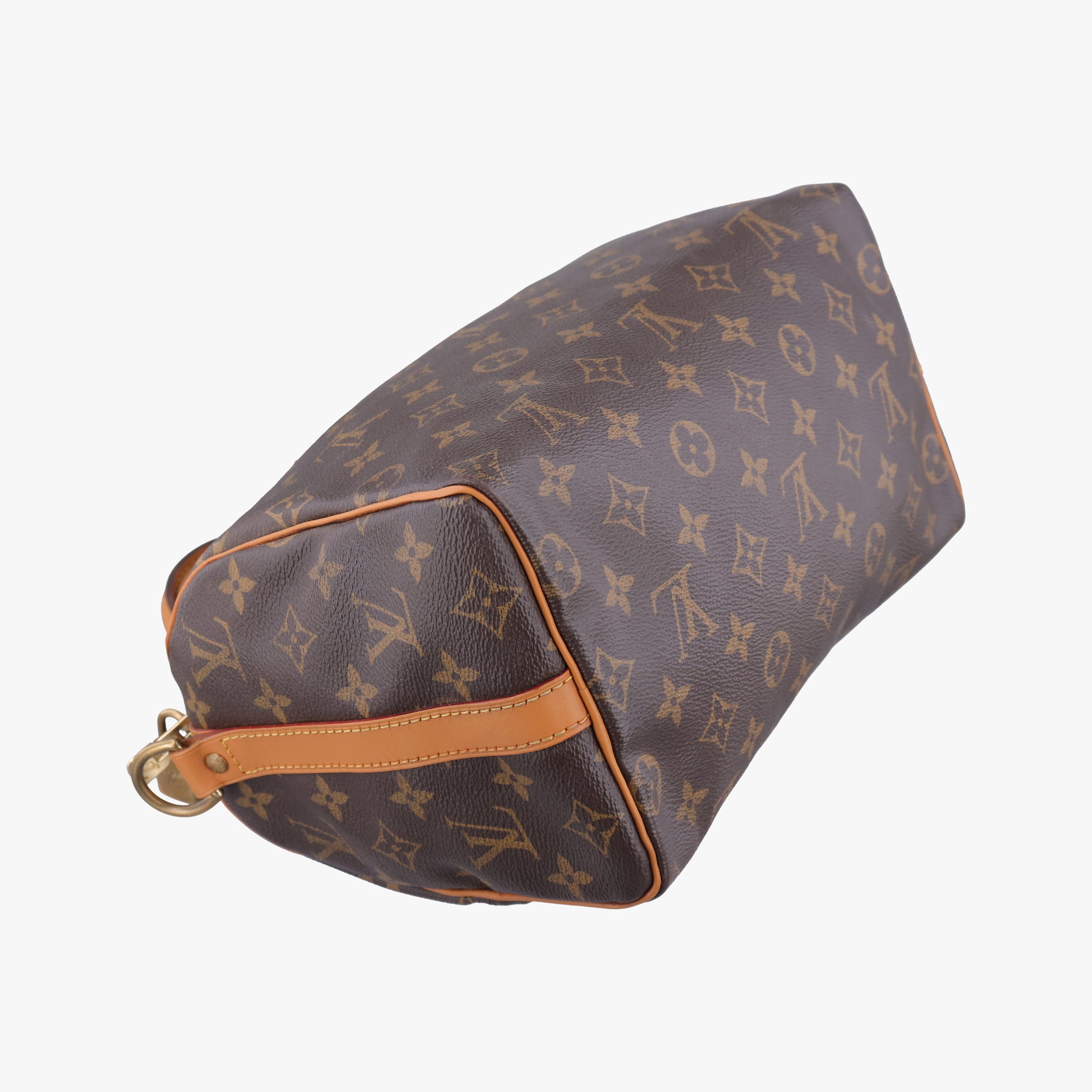 Pre-owned Louis Vuitton Speedy 25 brown Monogram Canvas M41113 shoulderbag | stylenewstar