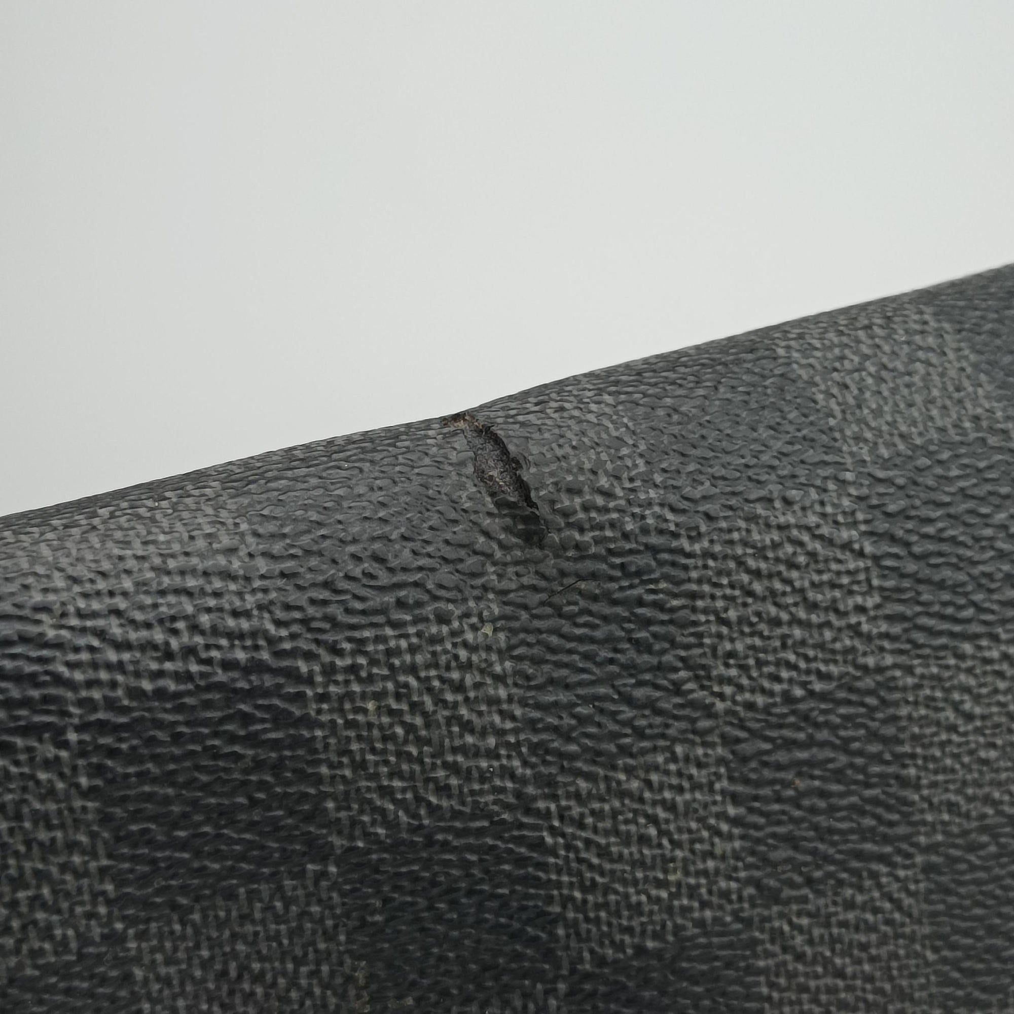Pre-owned Louis Vuitton DANIEL MM Noir Damier GRAPHITE N58029 shoulderbag | stylenewstar