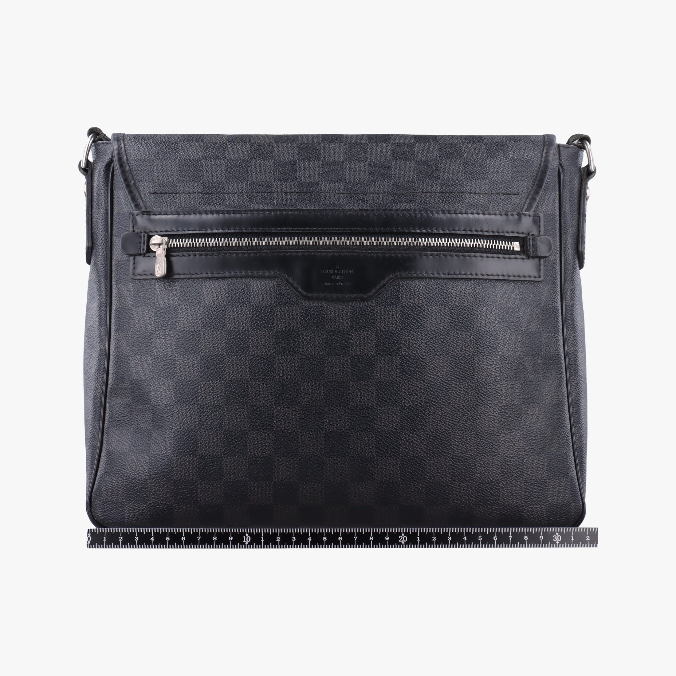 Pre-owned Louis Vuitton DANIEL MM Noir Damier GRAPHITE N58029 shoulderbag | stylenewstar