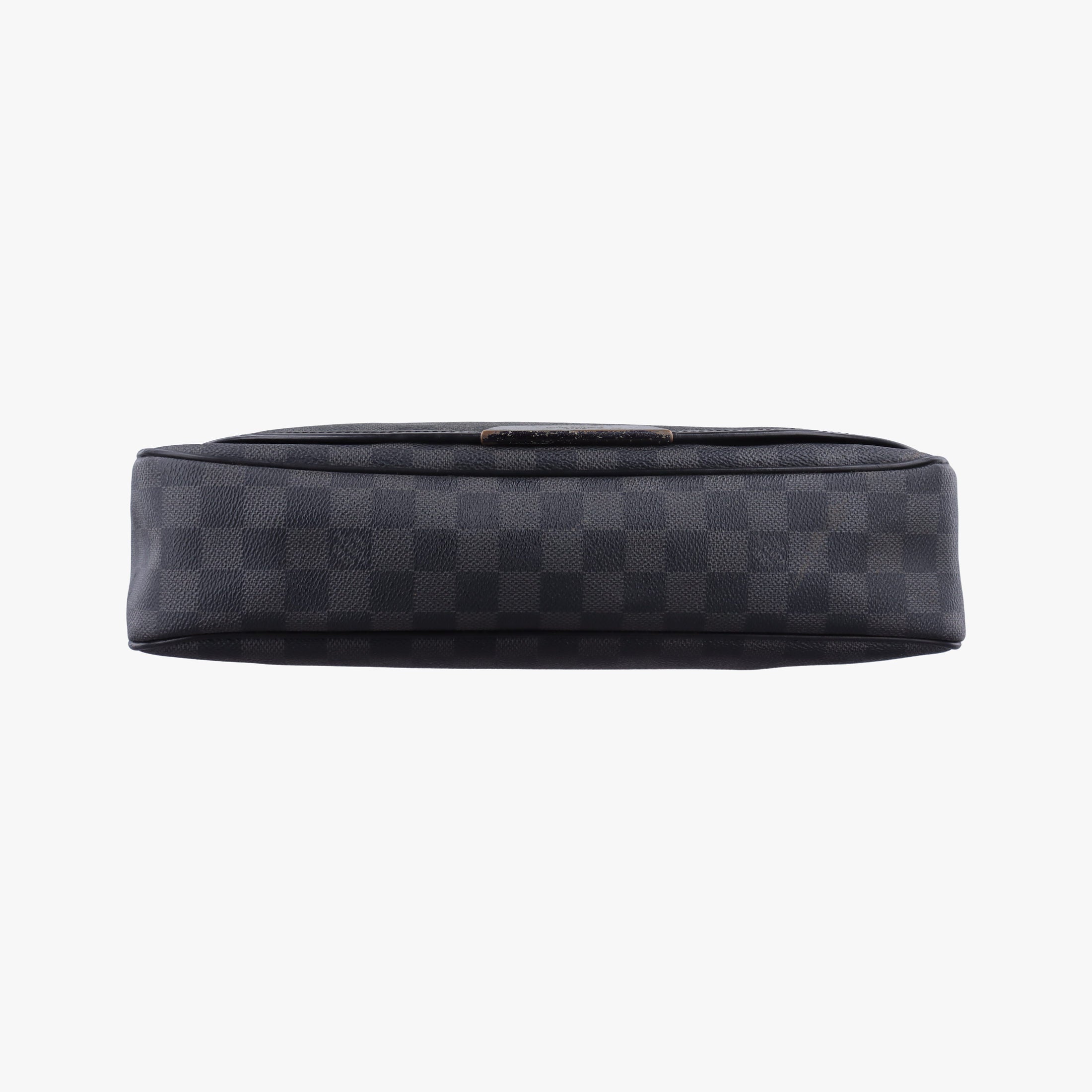 Pre-owned Louis Vuitton DANIEL MM Noir Damier GRAPHITE N58029 shoulderbag | stylenewstar