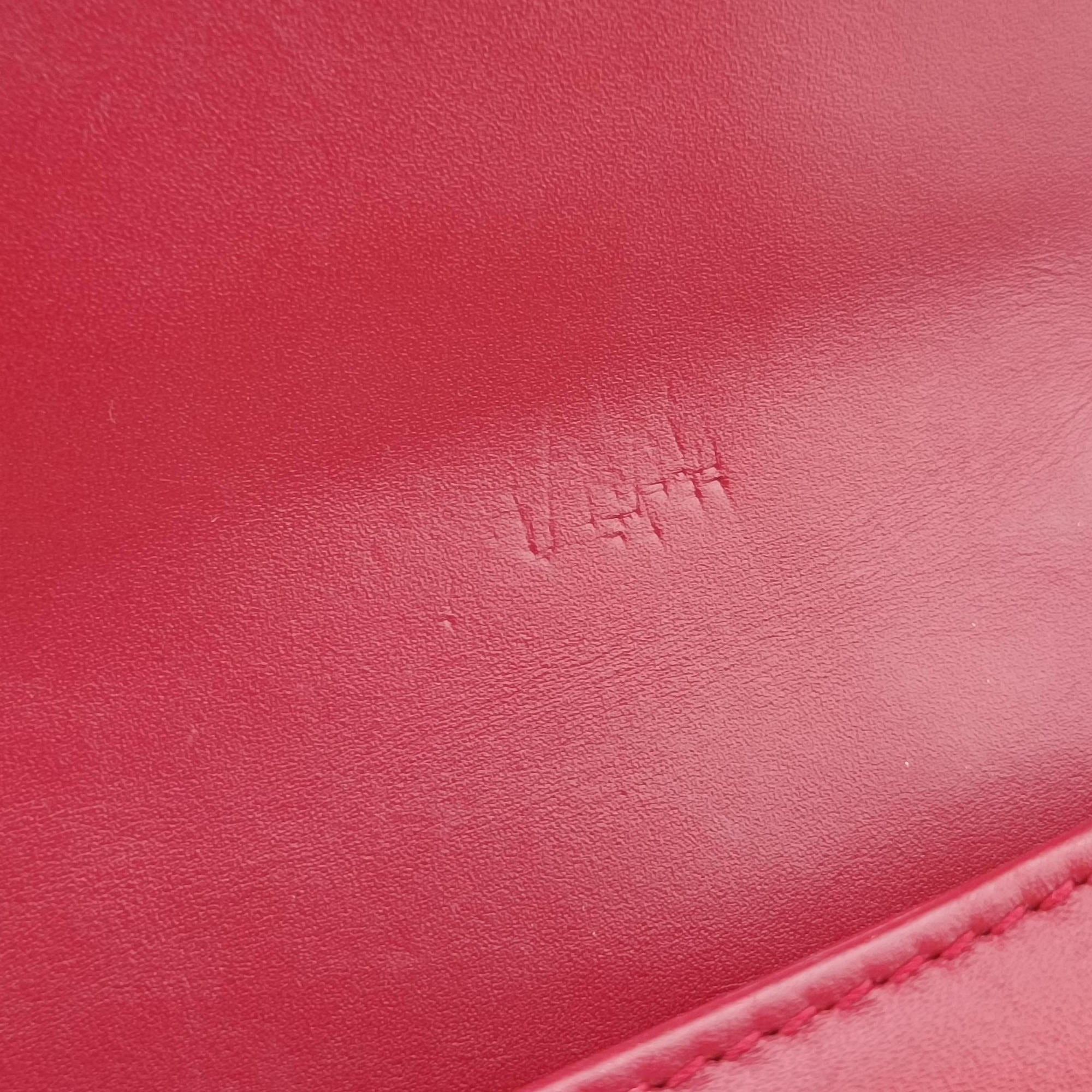 Pre-owned Bvlgari SERPENTI FOREVER Red Leather  shoulderbag | stylenewstar