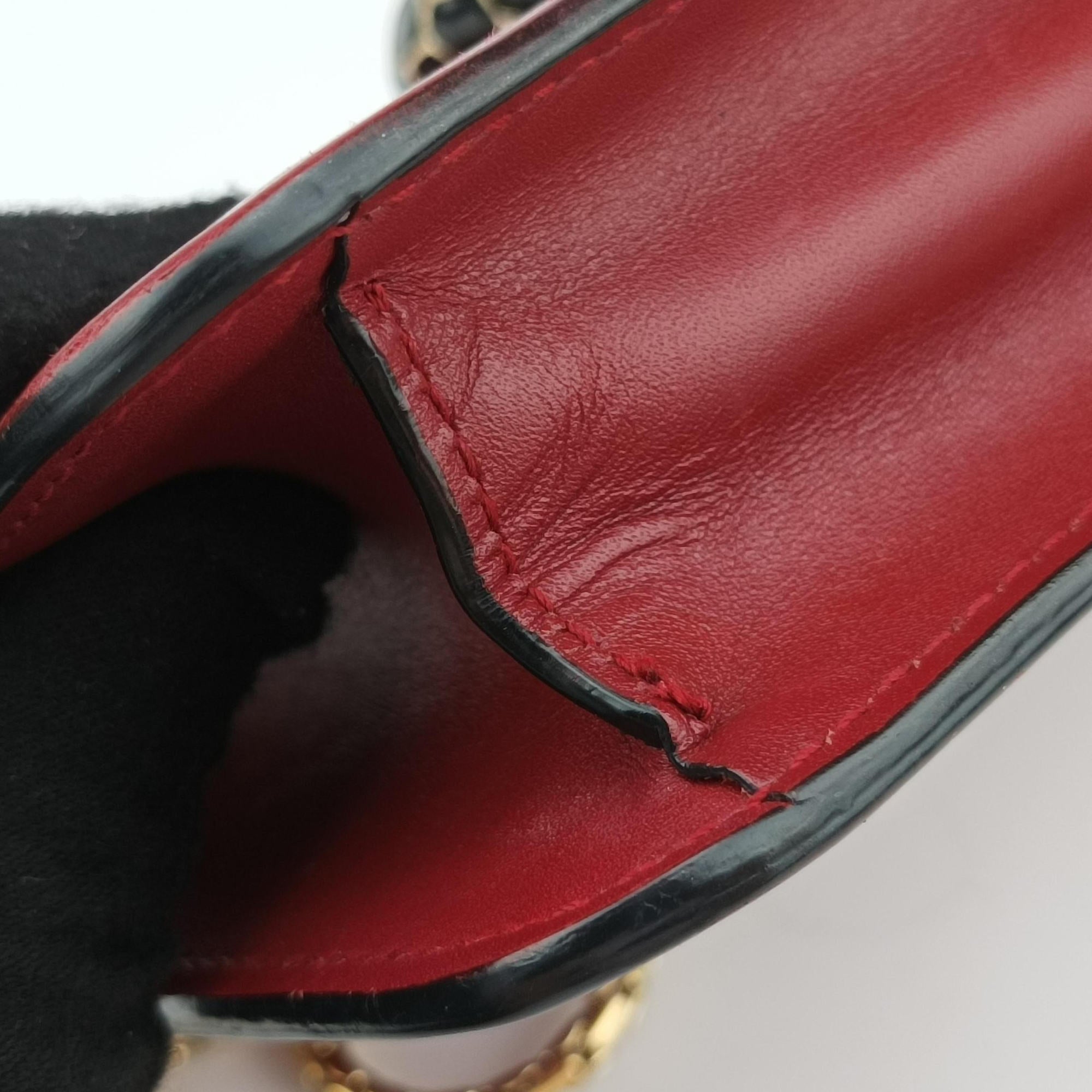 Pre-owned Bvlgari SERPENTI FOREVER Red Leather  shoulderbag | stylenewstar