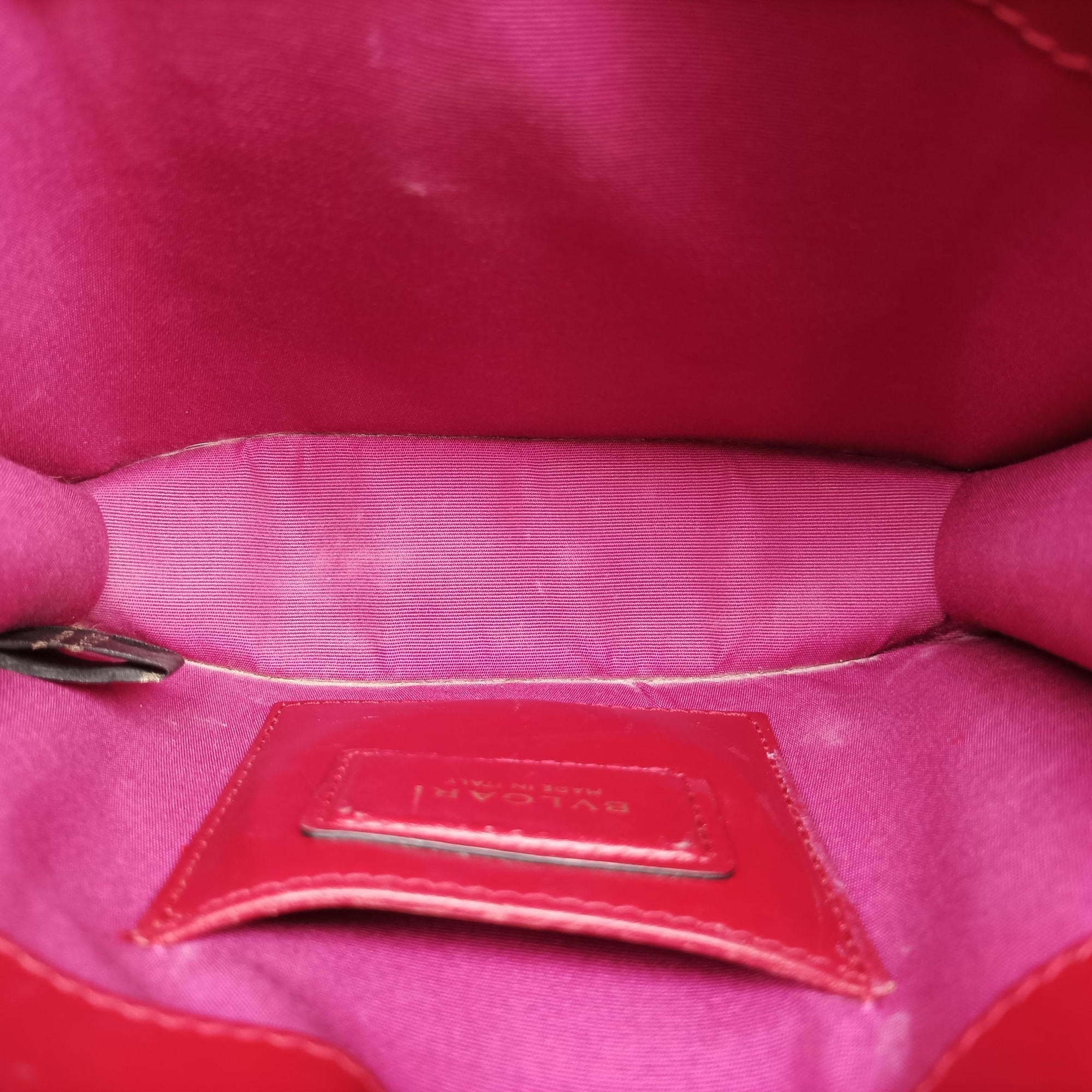 Pre-owned Bvlgari SERPENTI FOREVER Red Leather  shoulderbag | stylenewstar