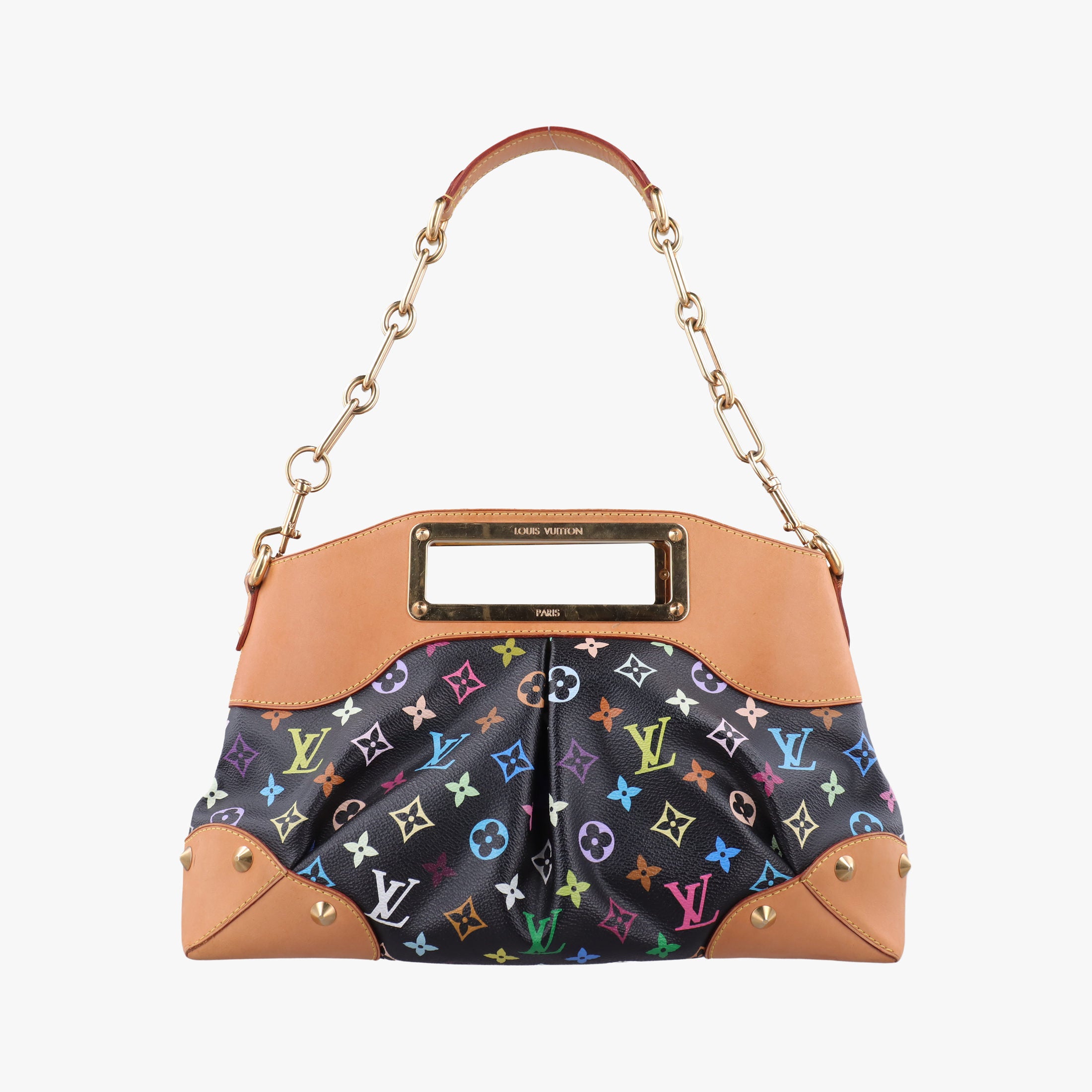Pre-owned Louis Vuitton JUDY MM Noir Monogram Multicolor M40256 shoulderbag | stylenewstar