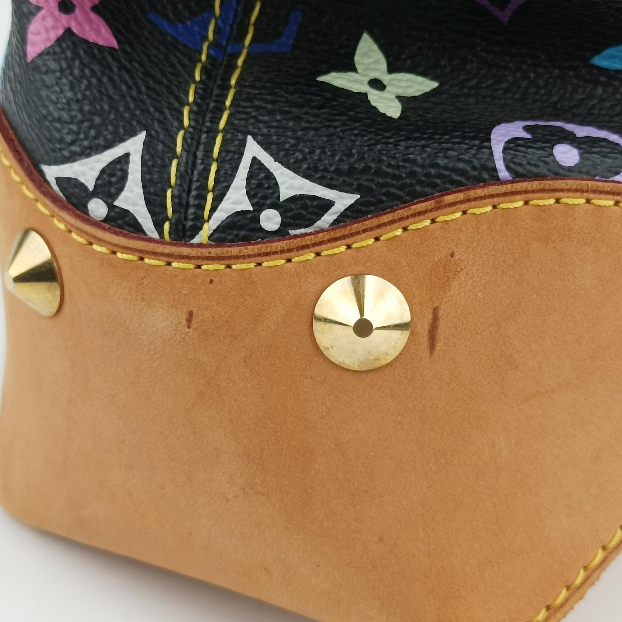 Pre-owned Louis Vuitton JUDY MM Noir Monogram Multicolor M40256 shoulderbag | stylenewstar