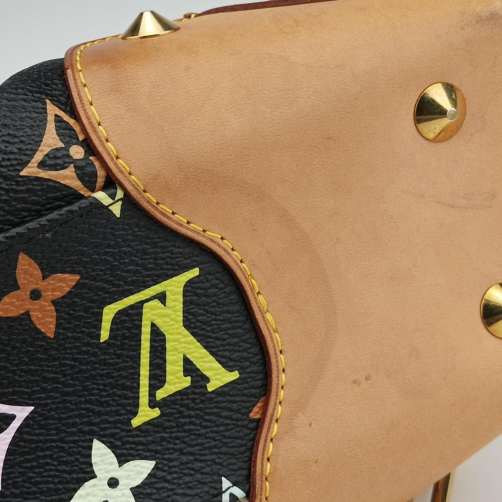 Pre-owned Louis Vuitton JUDY MM Noir Monogram Multicolor M40256 shoulderbag | stylenewstar