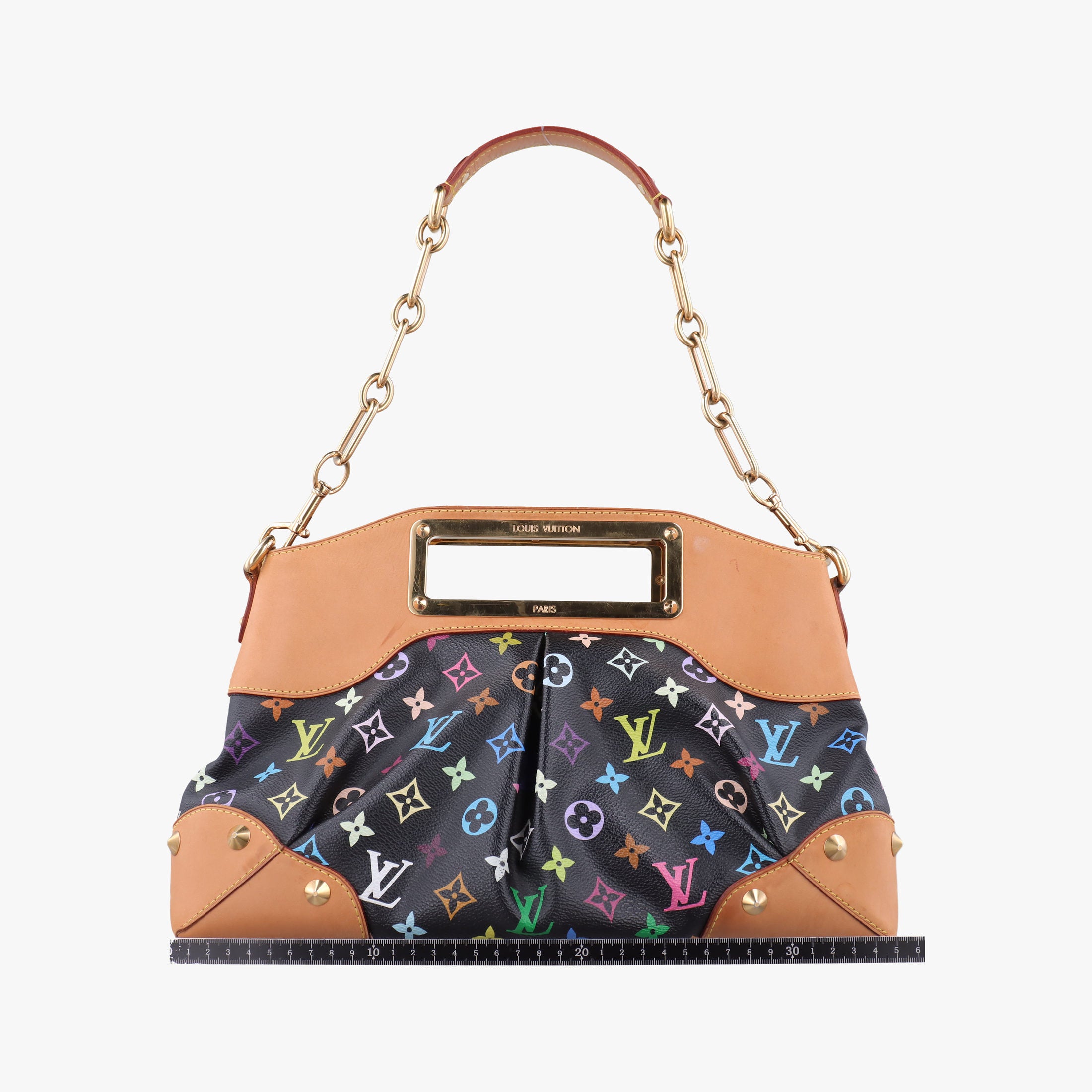 Pre-owned Louis Vuitton JUDY MM Noir Monogram Multicolor M40256 shoulderbag | stylenewstar