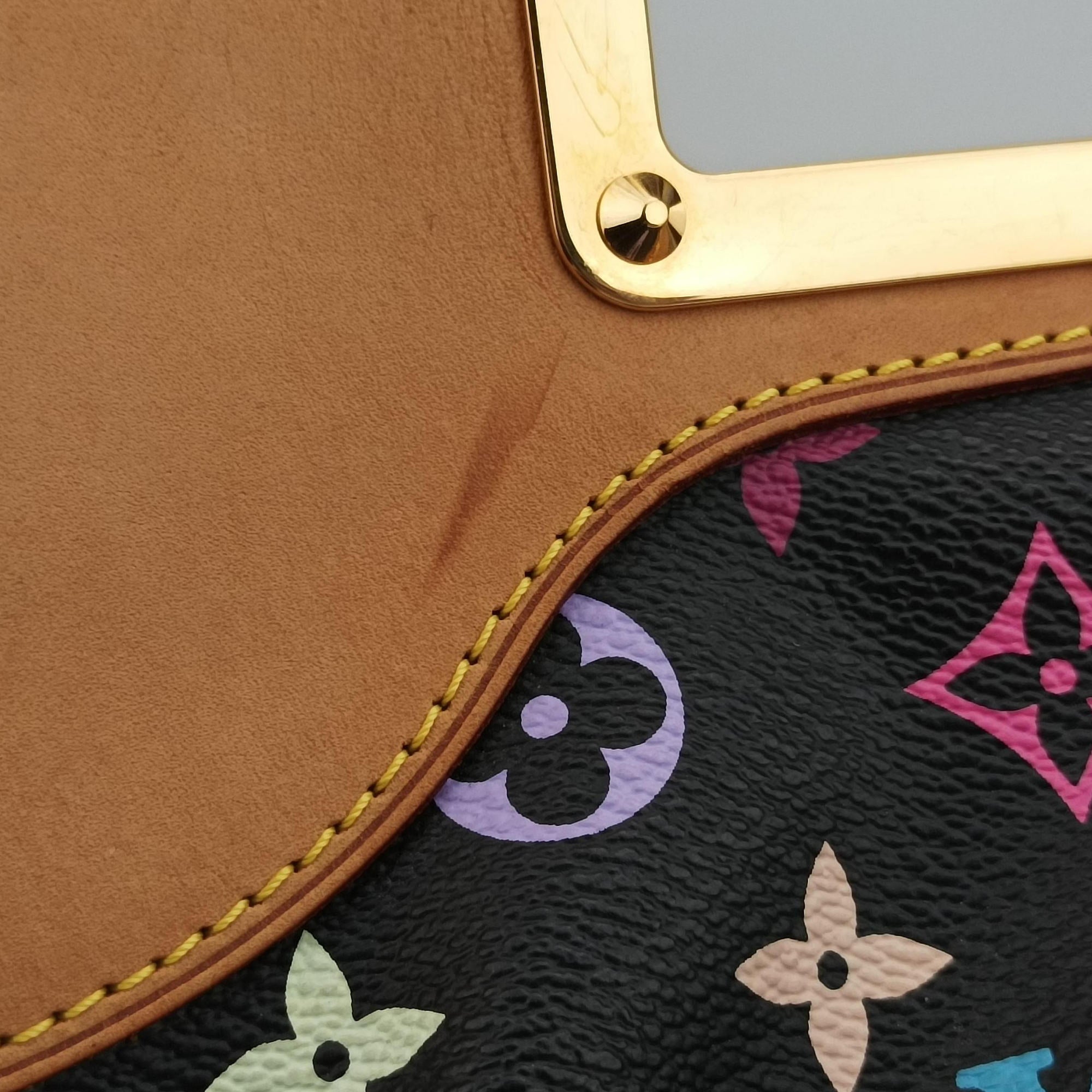 Pre-owned Louis Vuitton JUDY MM Noir Monogram Multicolor M40256 shoulderbag | stylenewstar