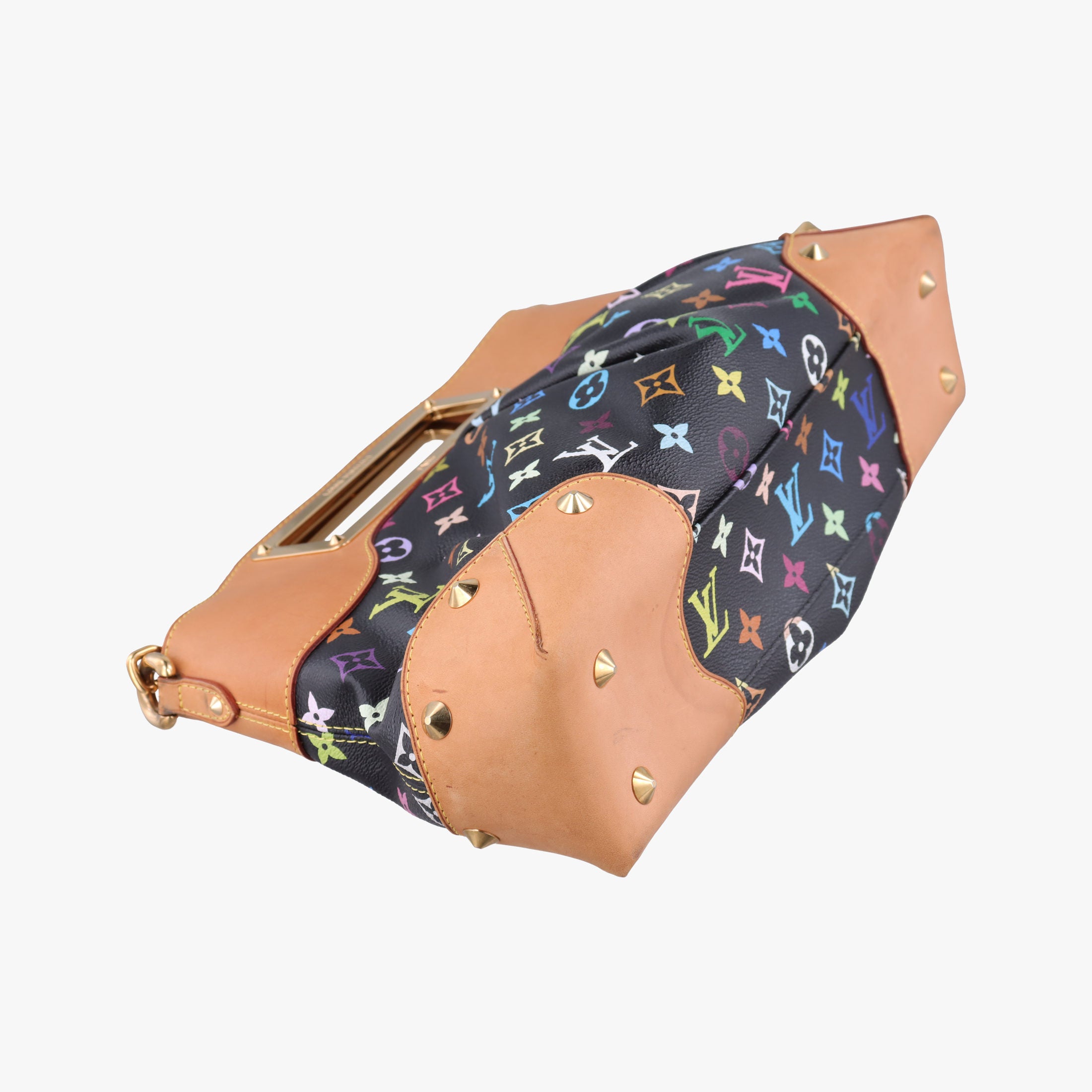 Pre-owned Louis Vuitton JUDY MM Noir Monogram Multicolor M40256 shoulderbag | stylenewstar