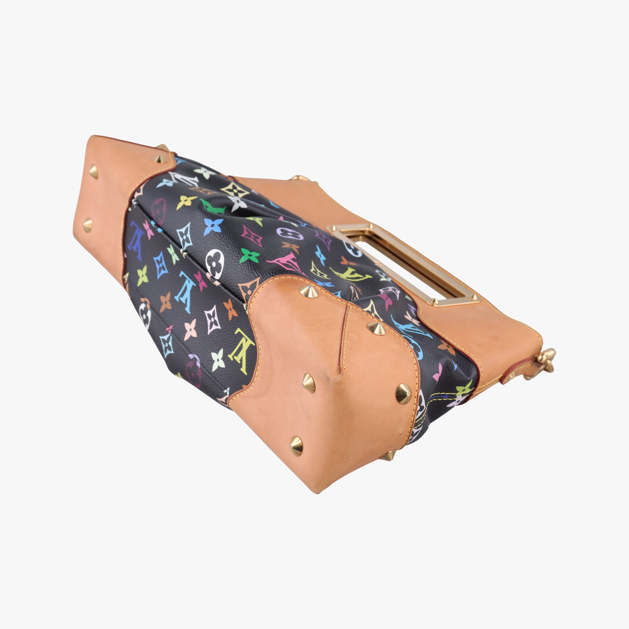 Pre-owned Louis Vuitton JUDY MM Noir Monogram Multicolor M40256 shoulderbag | stylenewstar