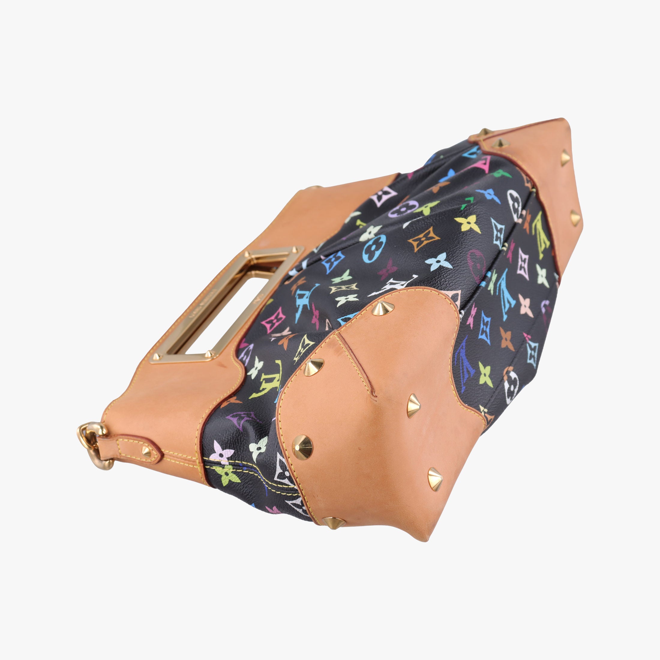 Pre-owned Louis Vuitton JUDY MM Noir Monogram Multicolor M40256 shoulderbag | stylenewstar