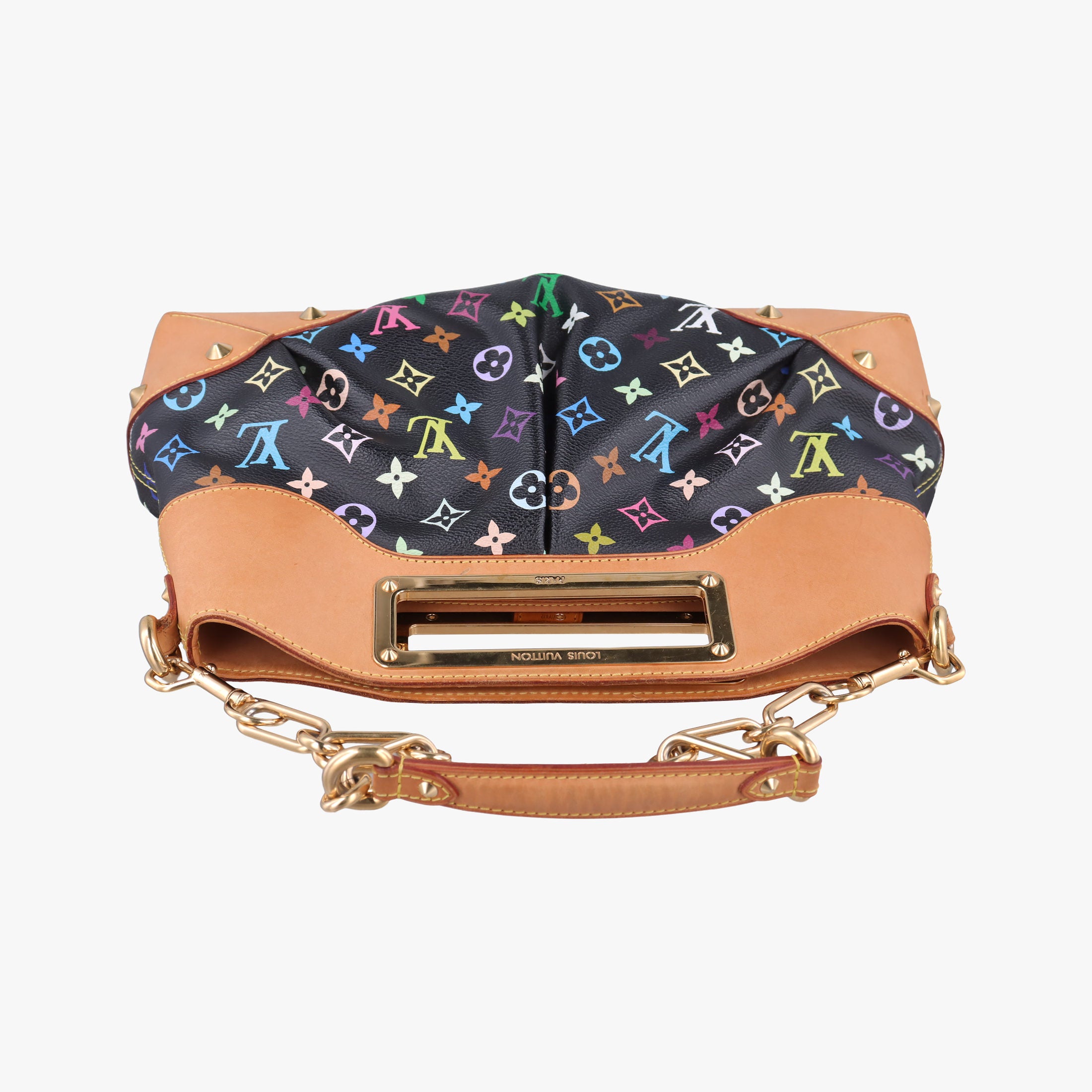 Pre-owned Louis Vuitton JUDY MM Noir Monogram Multicolor M40256 shoulderbag | stylenewstar