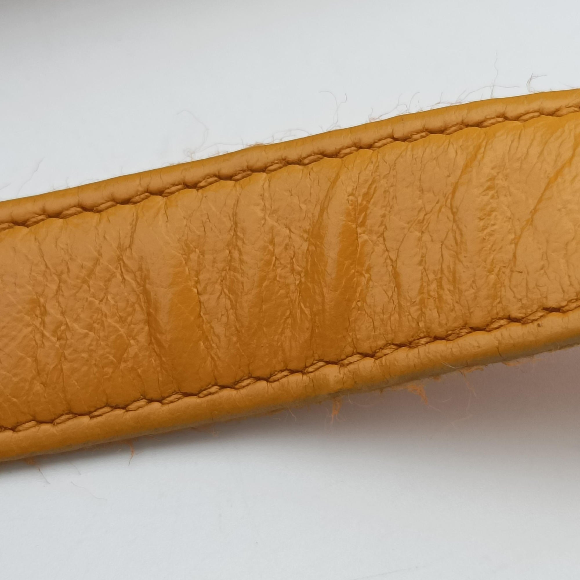 Secondhand Bottega Veneta Cesta Intrecciato Orange lambskin  shoulderbag | stylenewstar