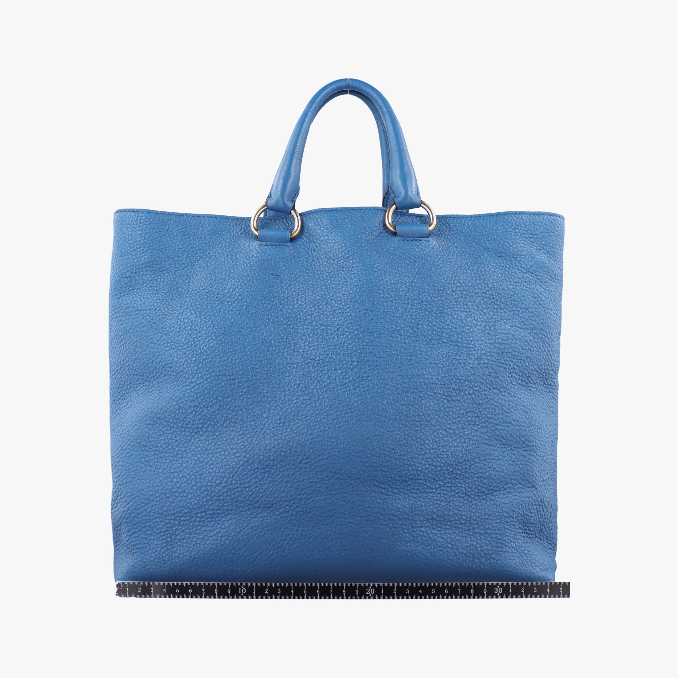 Secondhand Prada Vitello Phoenix Blue Leather BN1713 handbag | stylenewstar
