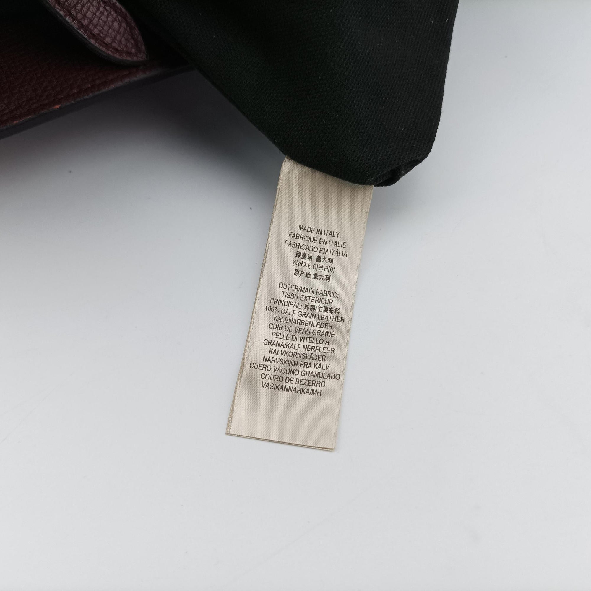 Pre-owned Burberry The Banner Burgundy×Multicolor Leather × canvas  shoulderbag | stylenewstar