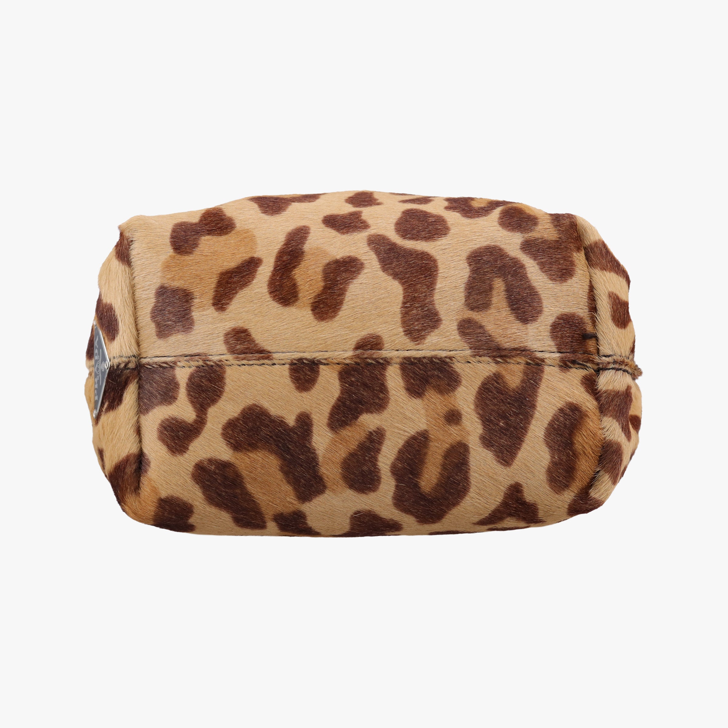 Pre-owned Prada Cheetah Micro Brown x Multicolour ponyhair  handbag | stylenewstar