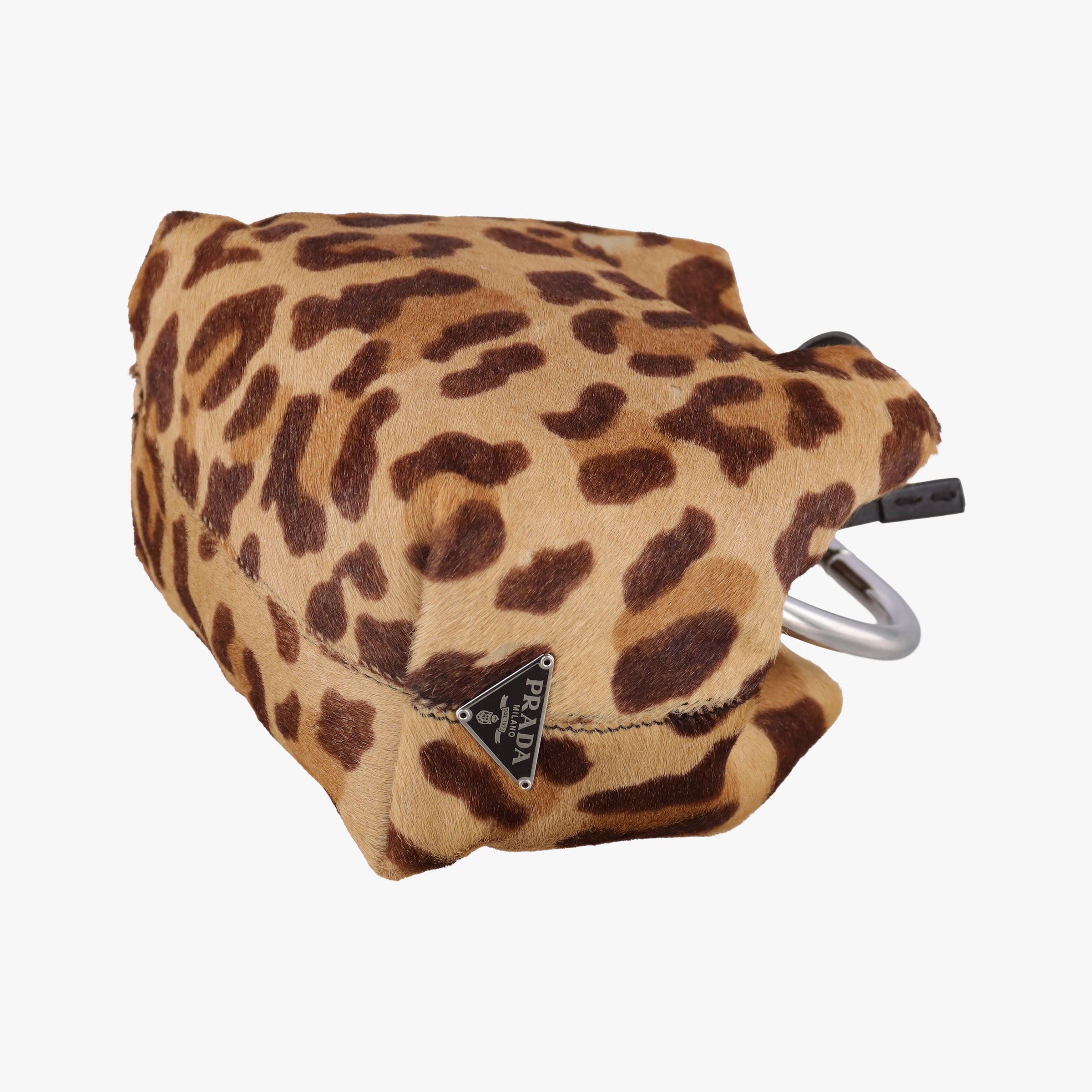 Pre-owned Prada Cheetah Micro Brown x Multicolour ponyhair  handbag | stylenewstar