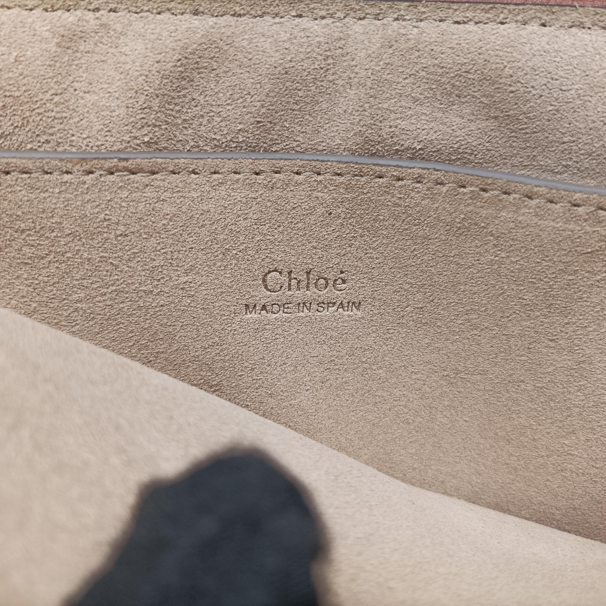 Pre-owned Chloe FAYE Brown Suede × leather  shoulderbag | stylenewstar