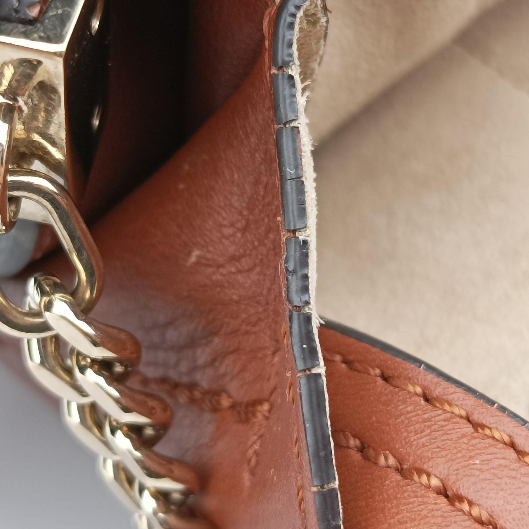Pre-owned Chloe FAYE Brown Suede × leather  shoulderbag | stylenewstar