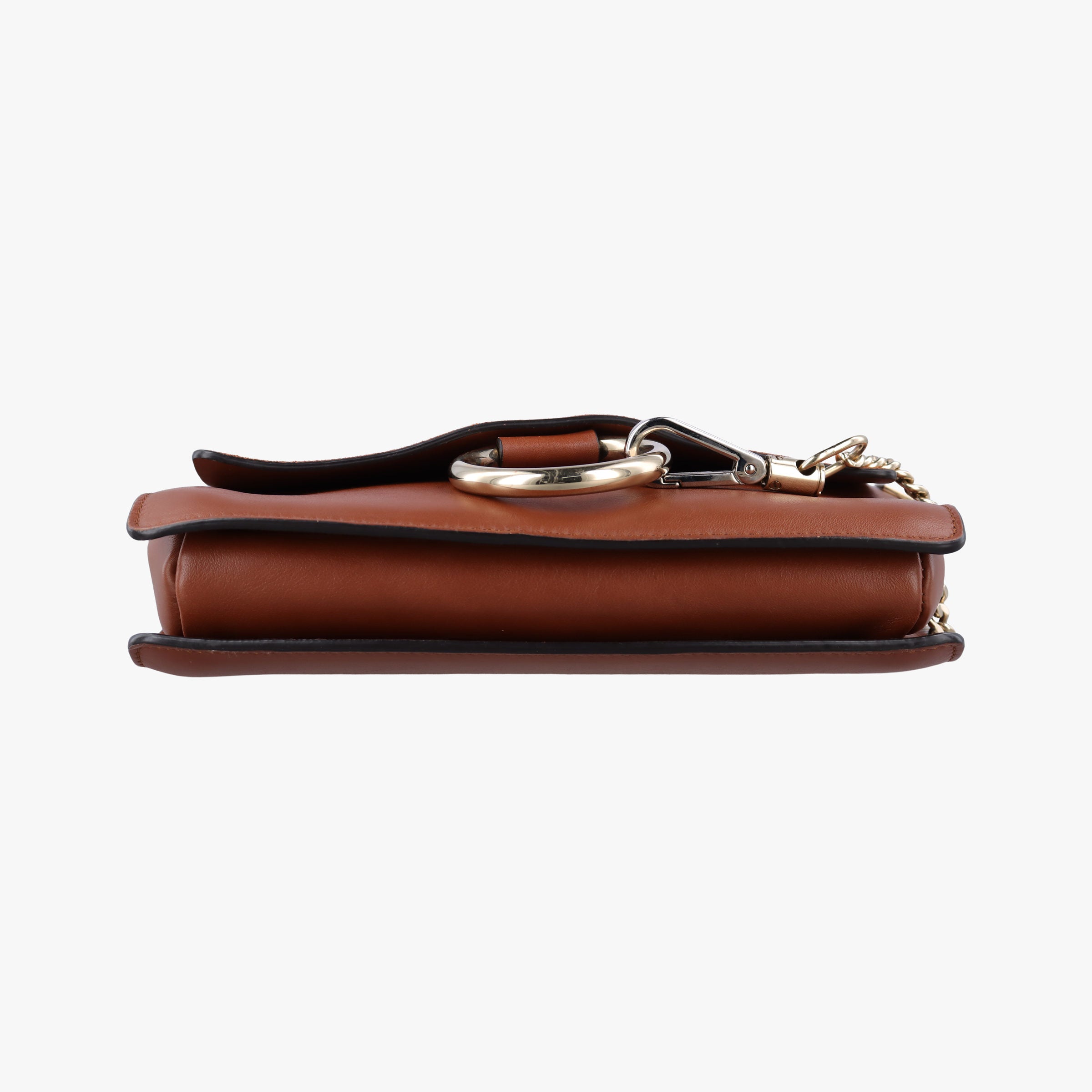 Pre-owned Chloe FAYE Brown Suede × leather  shoulderbag | stylenewstar