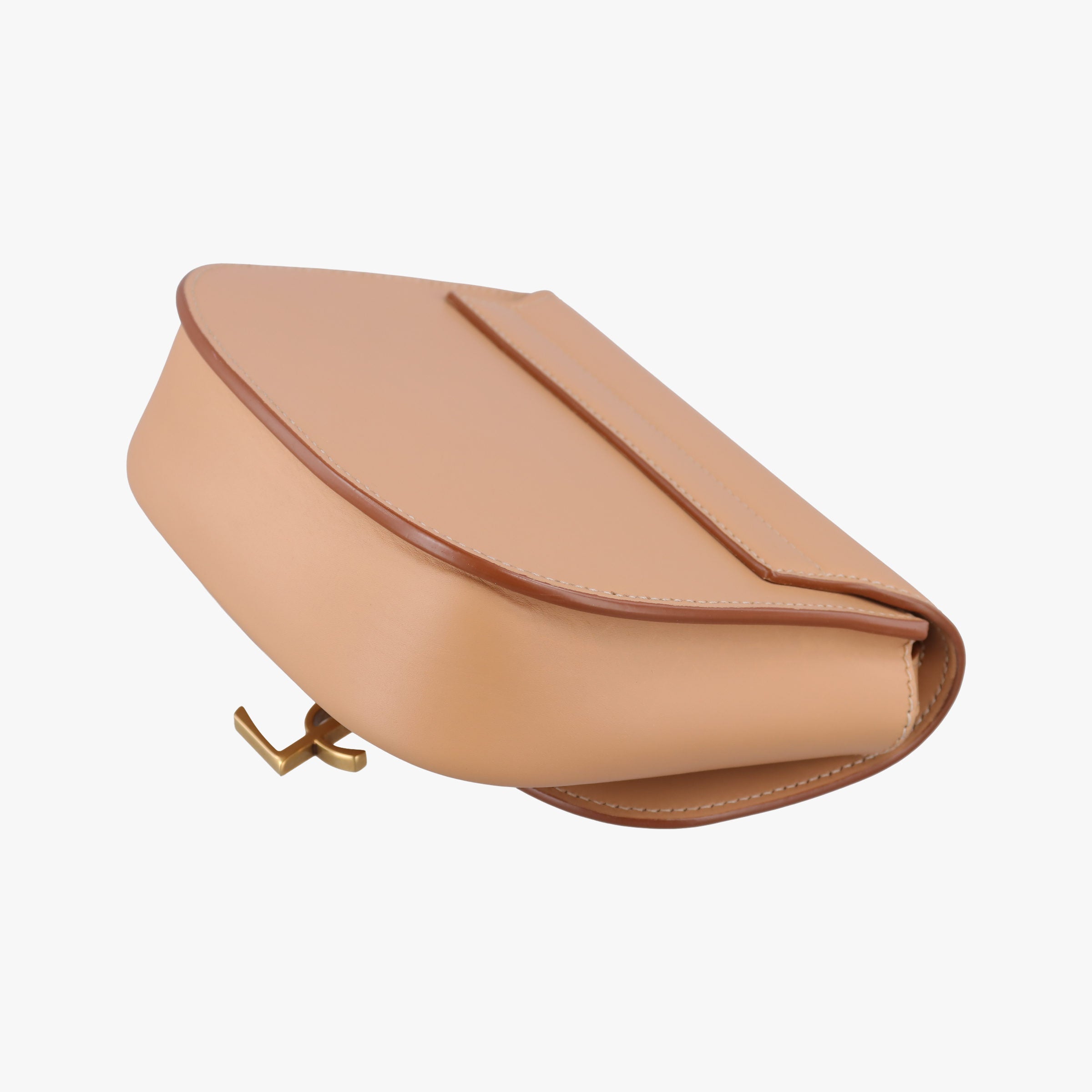 Secondhand Yves Saint Laurent KAIA Beige Leather 619740 shoulderbag | stylenewstar