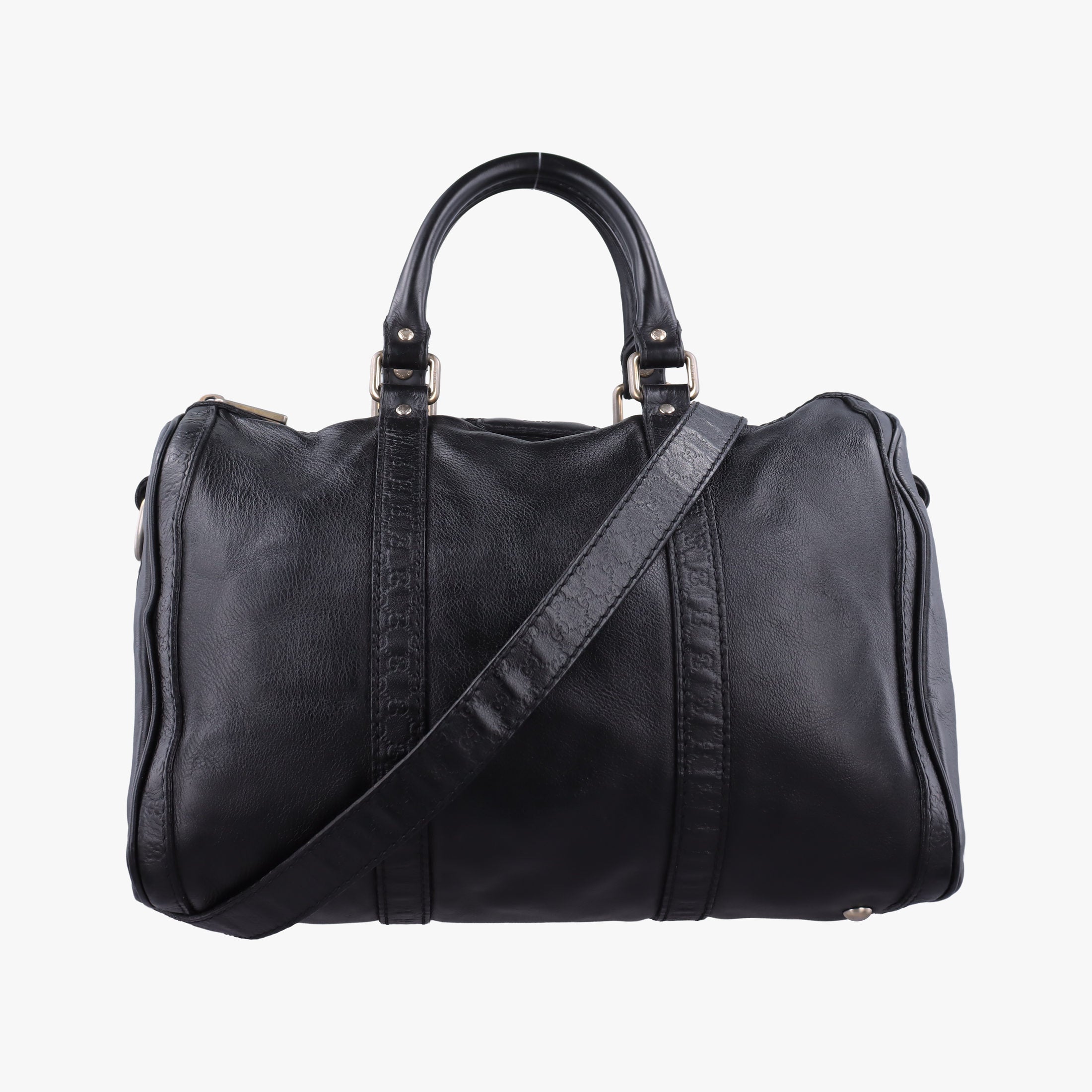 Vintage Gucci Sherry Line Black Leather 247205 shoulderbag | stylenewstar