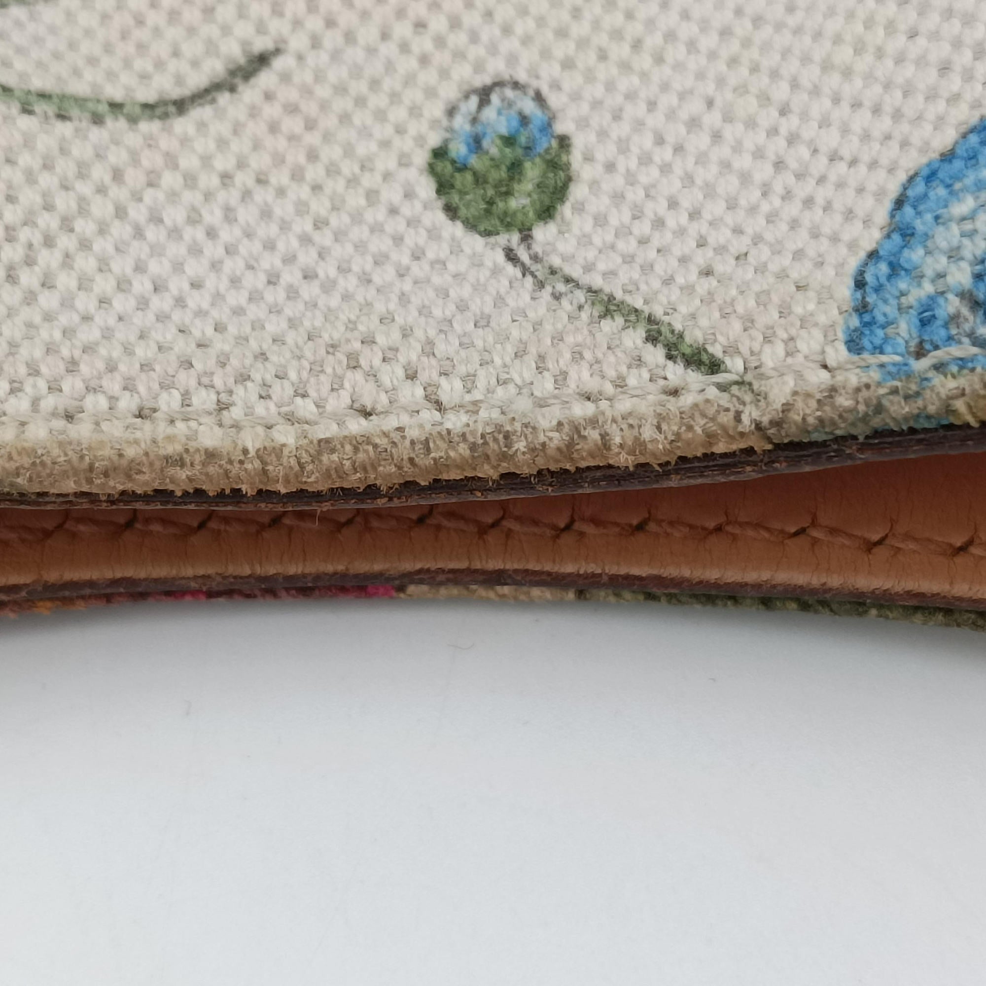 Pre-owned Gucci Horsebit Hobo Ivory×Pink×Multicolor canvas×leather 137388 shoulderbag | stylenewstar