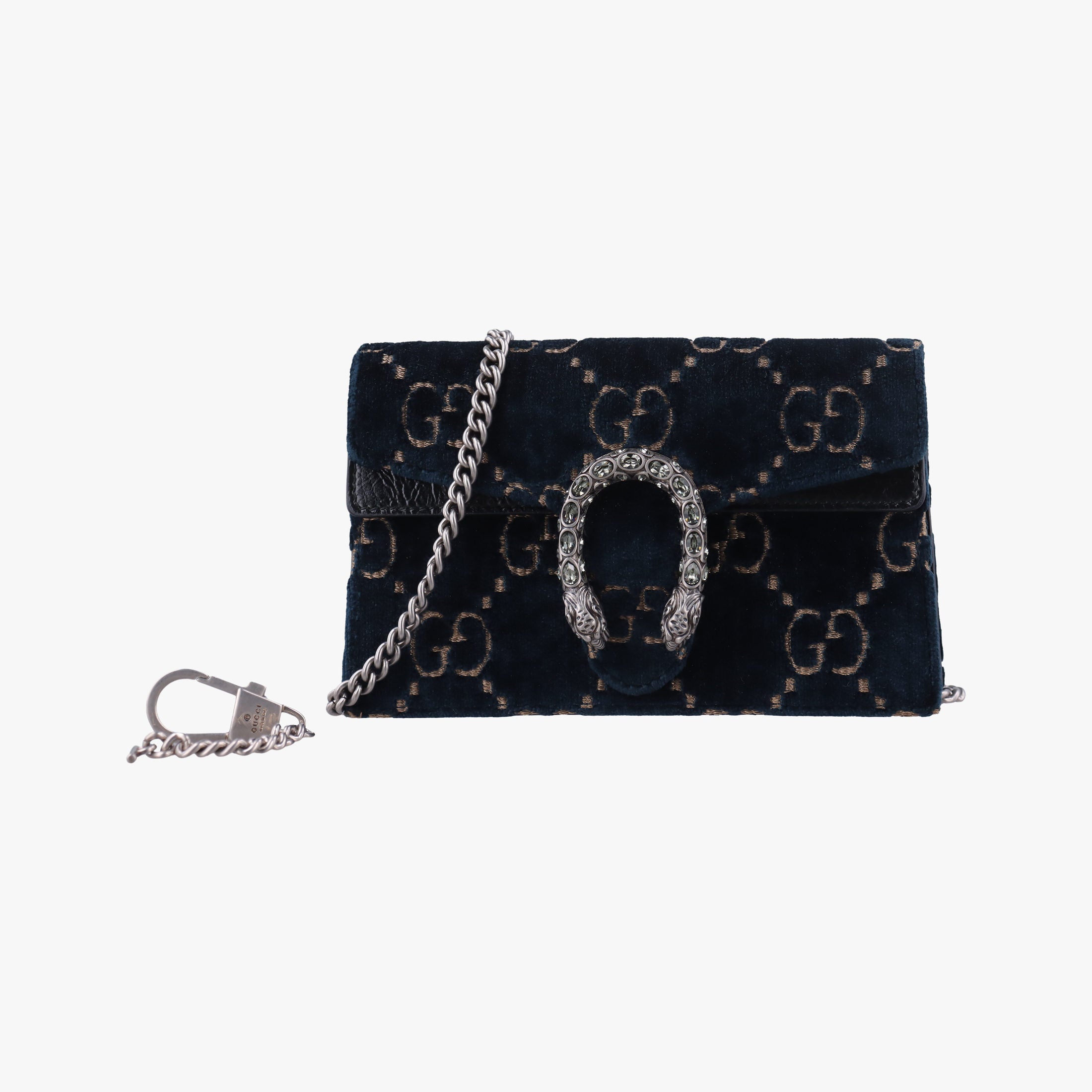 Vintage Gucci Dionysus Navy velour 476432 shoulderbag | stylenewstar