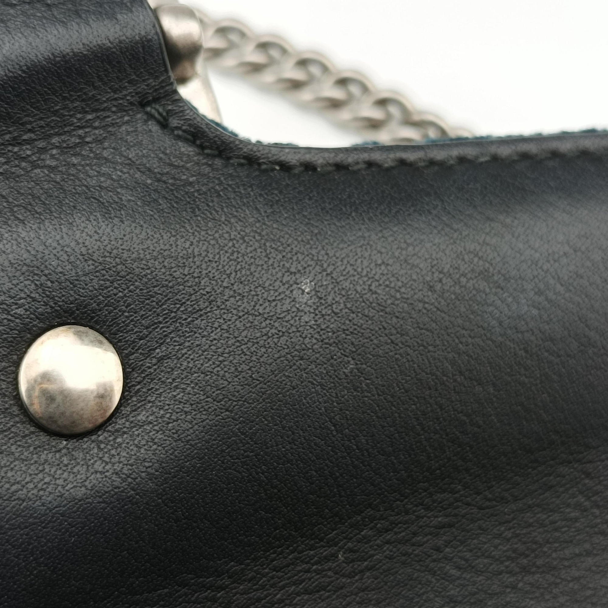Vintage Gucci Dionysus Navy velour 476432 shoulderbag | stylenewstar