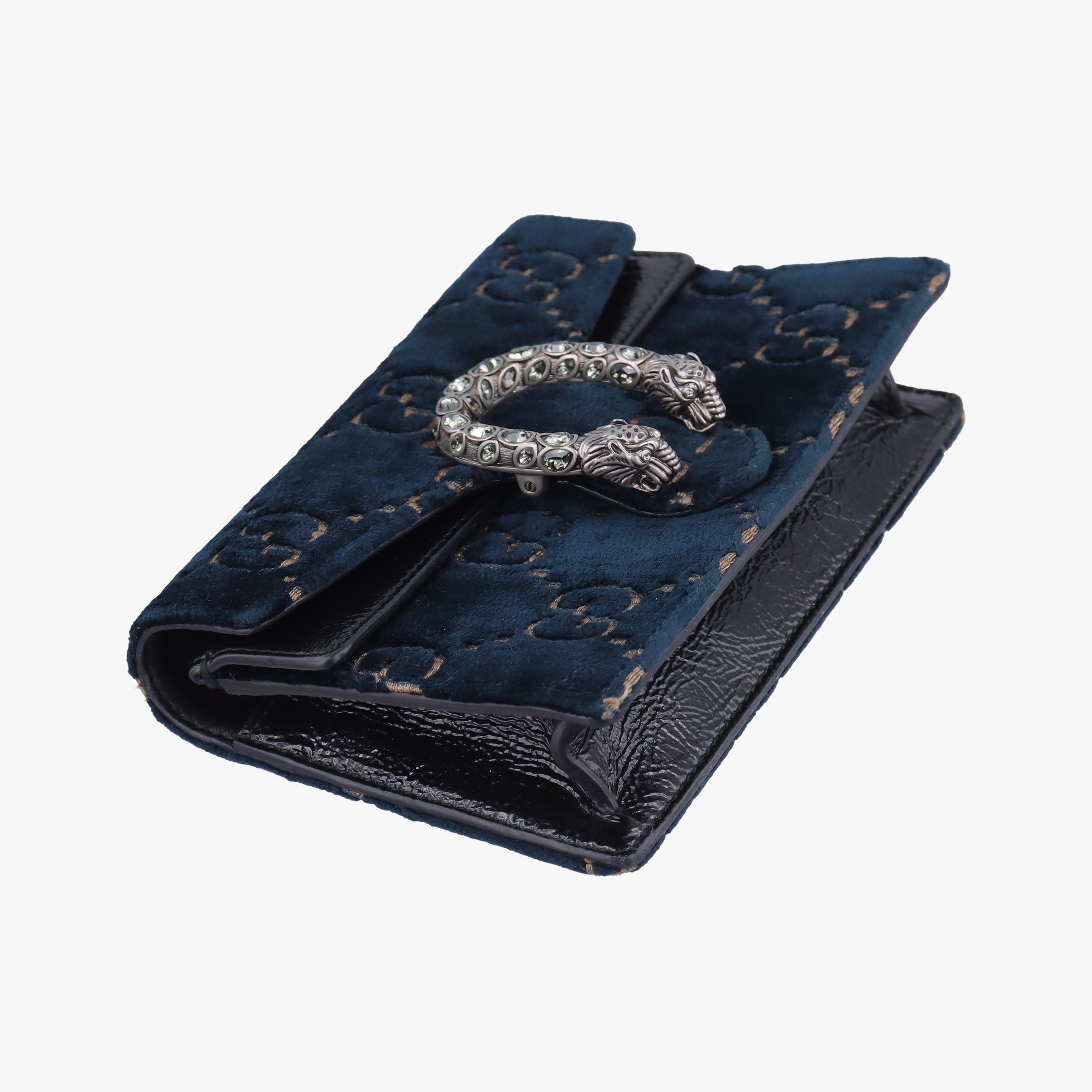 Vintage Gucci Dionysus Navy velour 476432 shoulderbag | stylenewstar