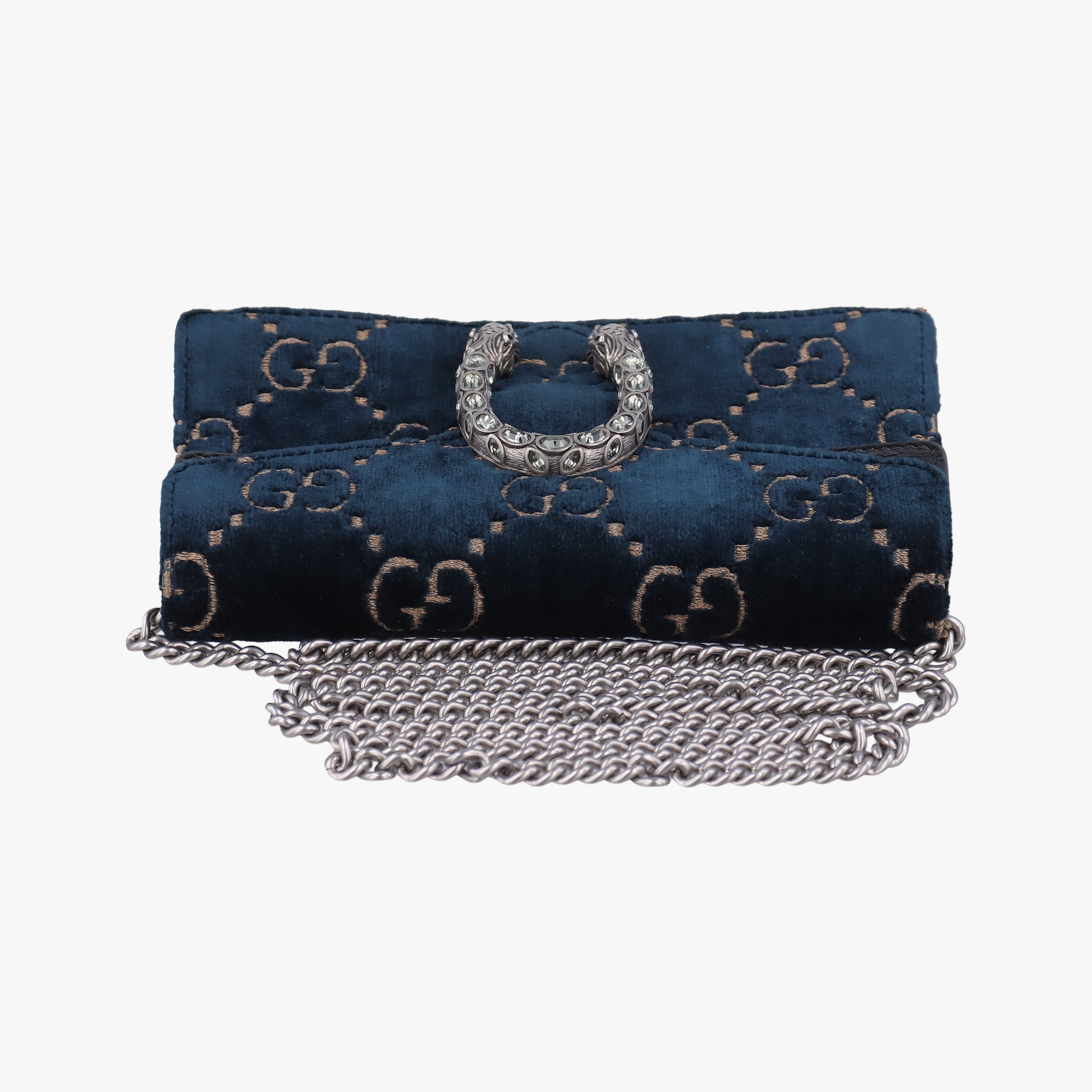 Vintage Gucci Dionysus Navy velour 476432 shoulderbag | stylenewstar
