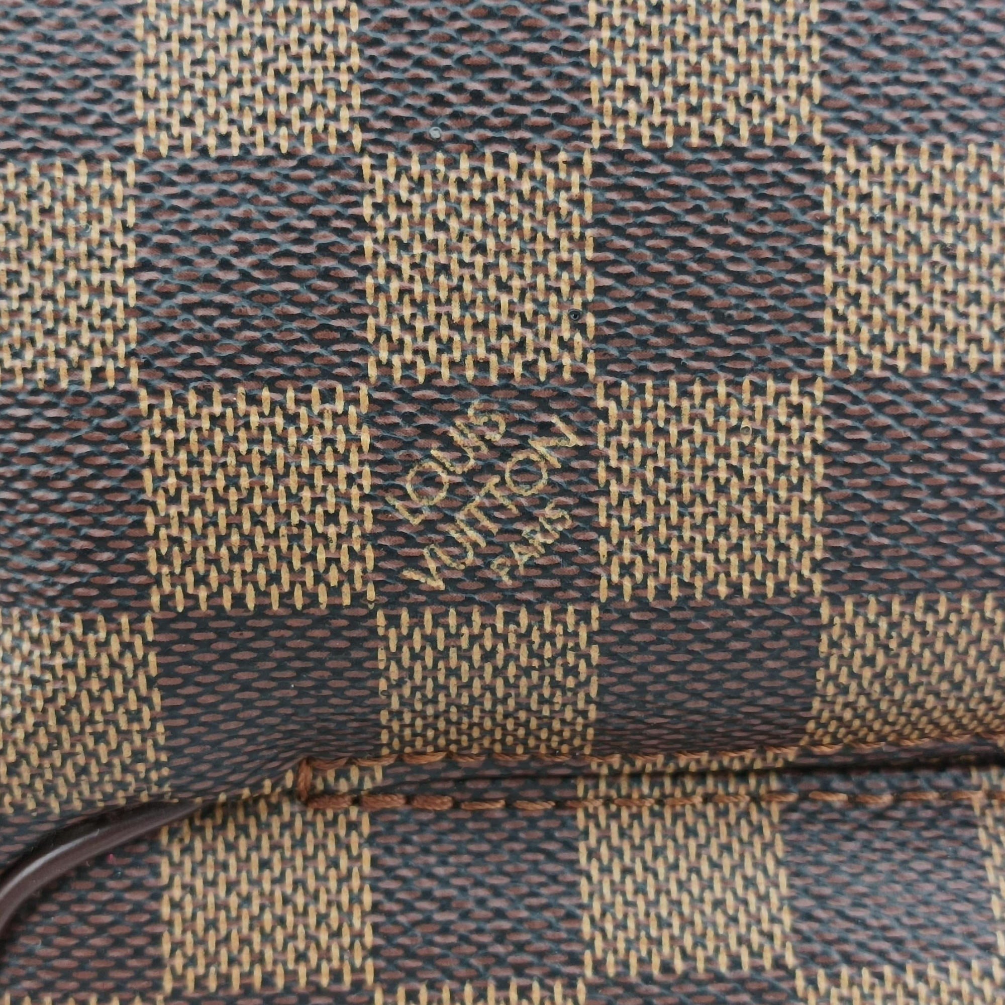 Pre-owned Louis Vuitton OLAV MM EBENE Damier Canvas N41441 shoulderbag | stylenewstar