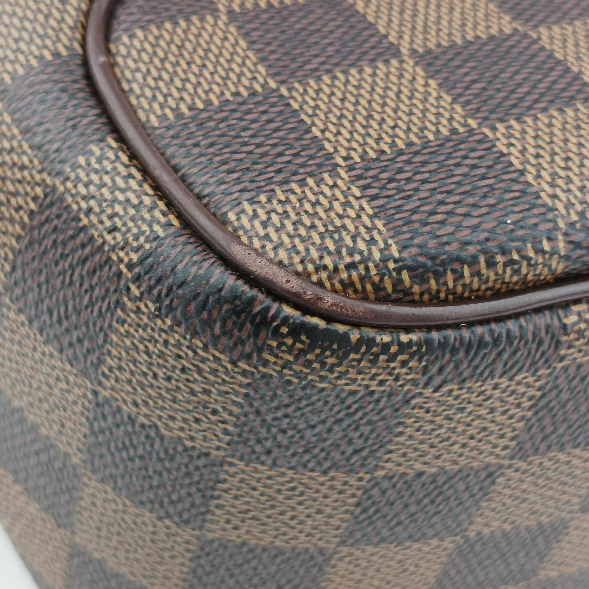 Pre-owned Louis Vuitton OLAV MM EBENE Damier Canvas N41441 shoulderbag | stylenewstar