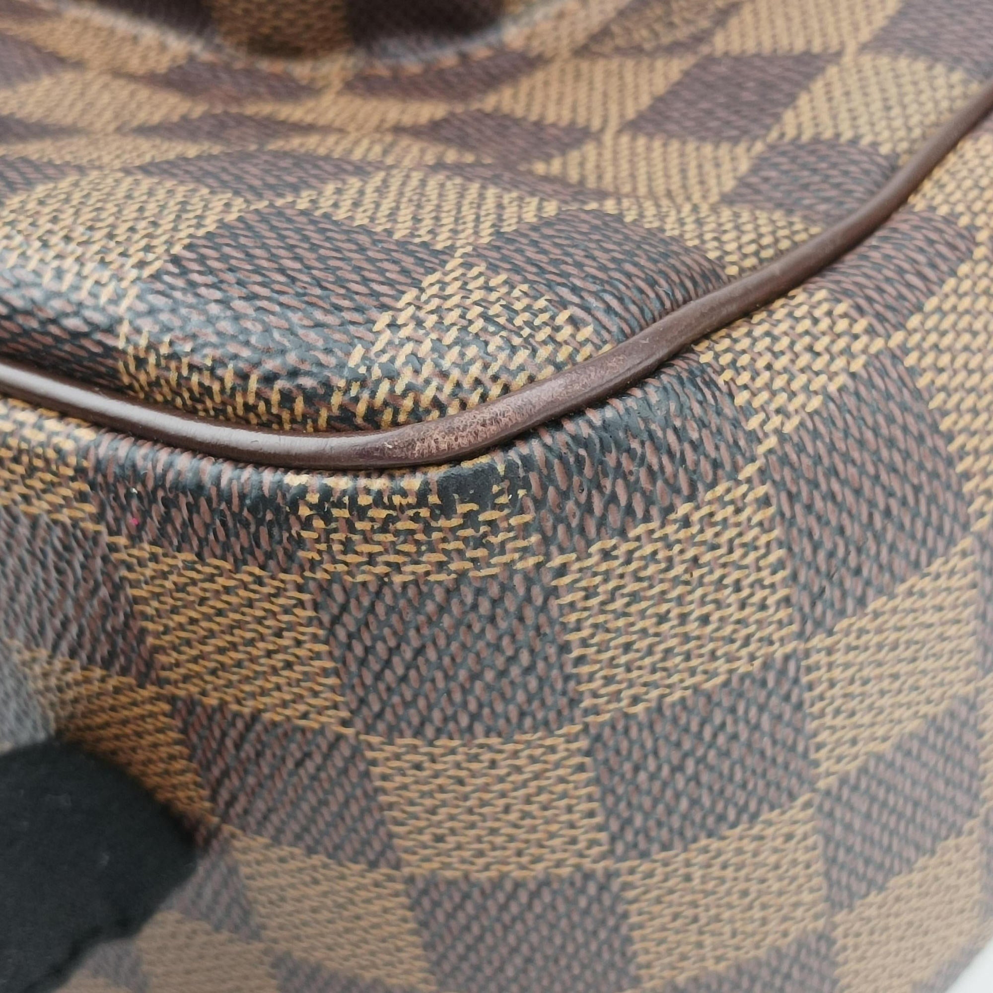 Pre-owned Louis Vuitton OLAV MM EBENE Damier Canvas N41441 shoulderbag | stylenewstar