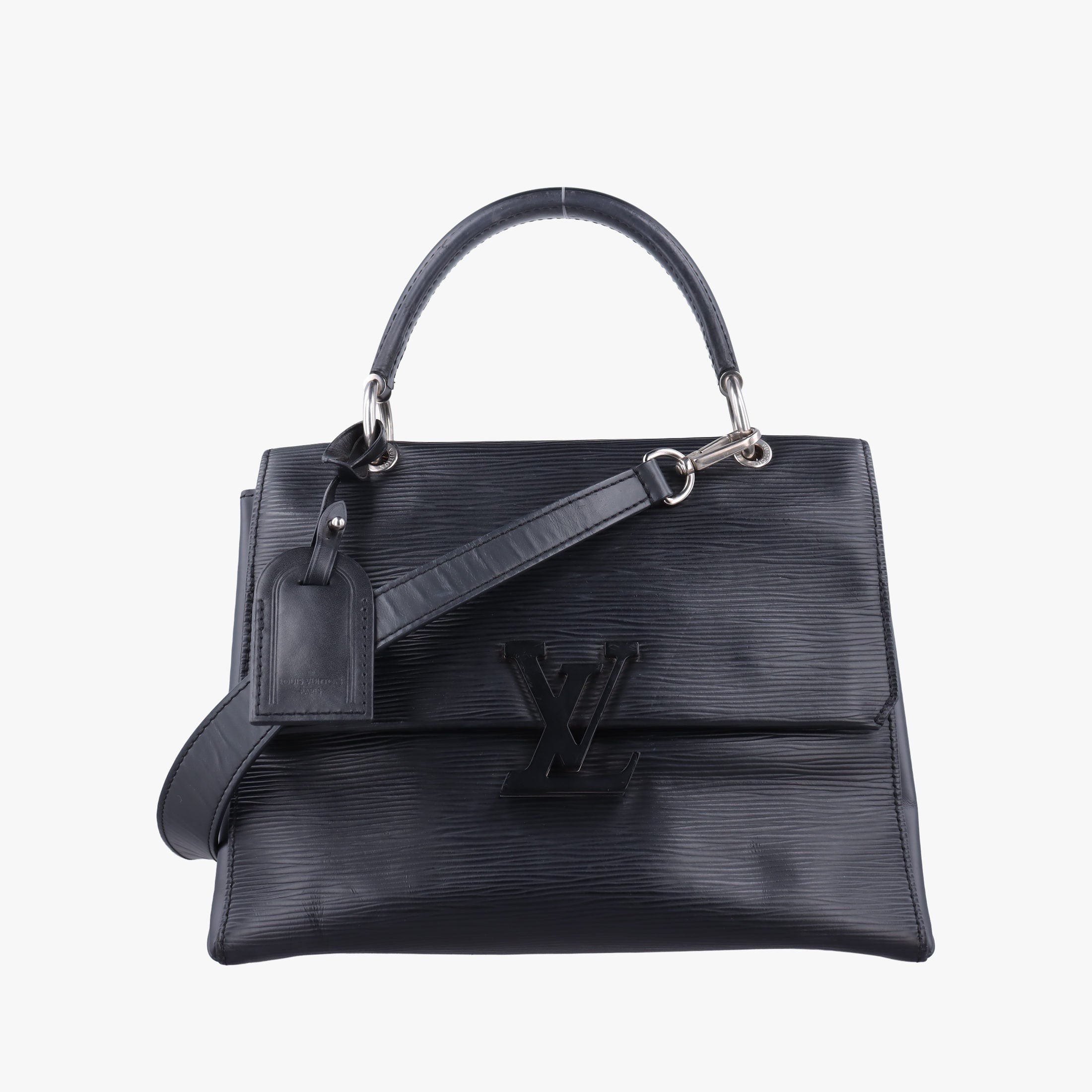 Pre-owned Louis Vuitton Grenelle PM Noir epi M53695 shoulderbag | stylenewstar