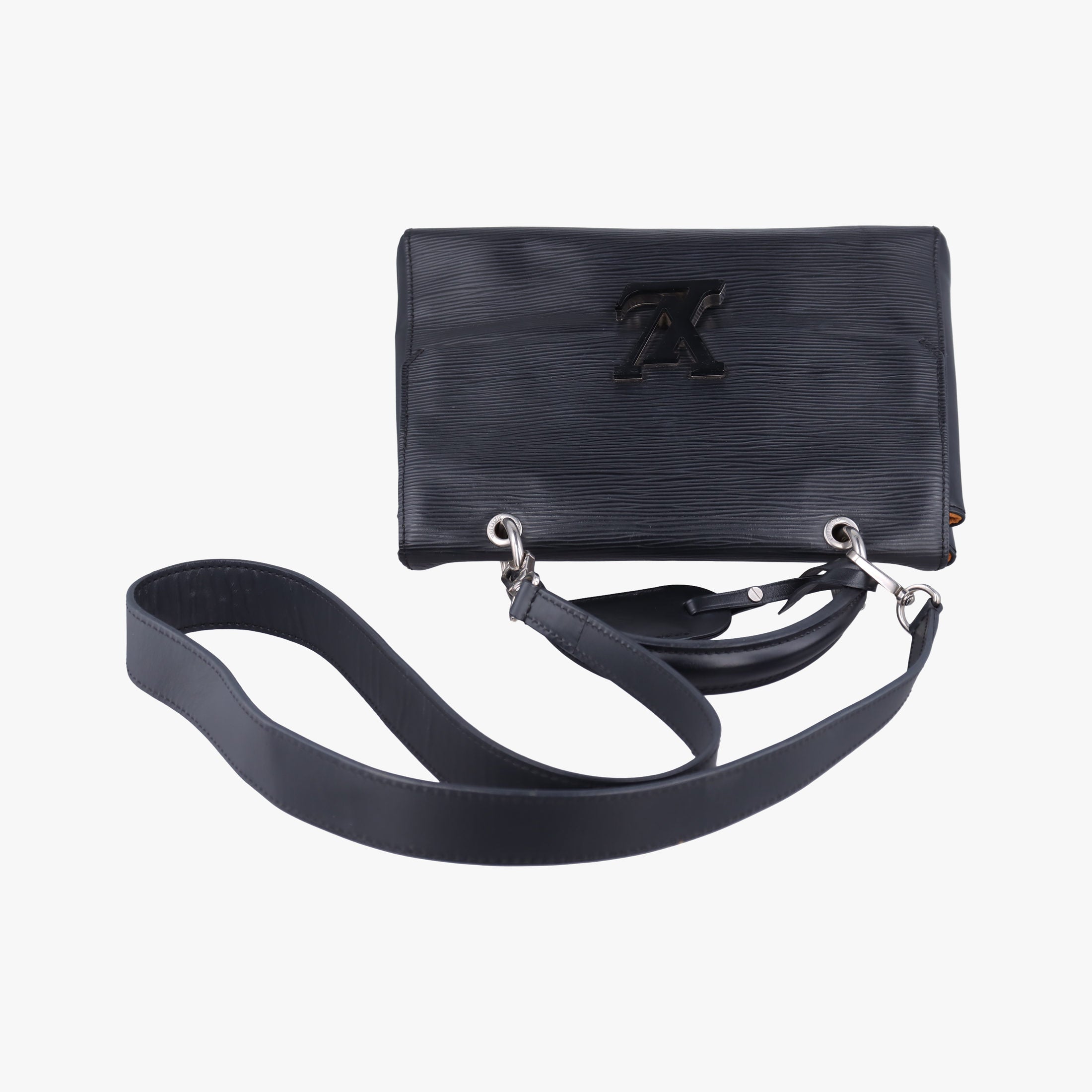 Pre-owned Louis Vuitton Grenelle PM Noir epi M53695 shoulderbag | stylenewstar