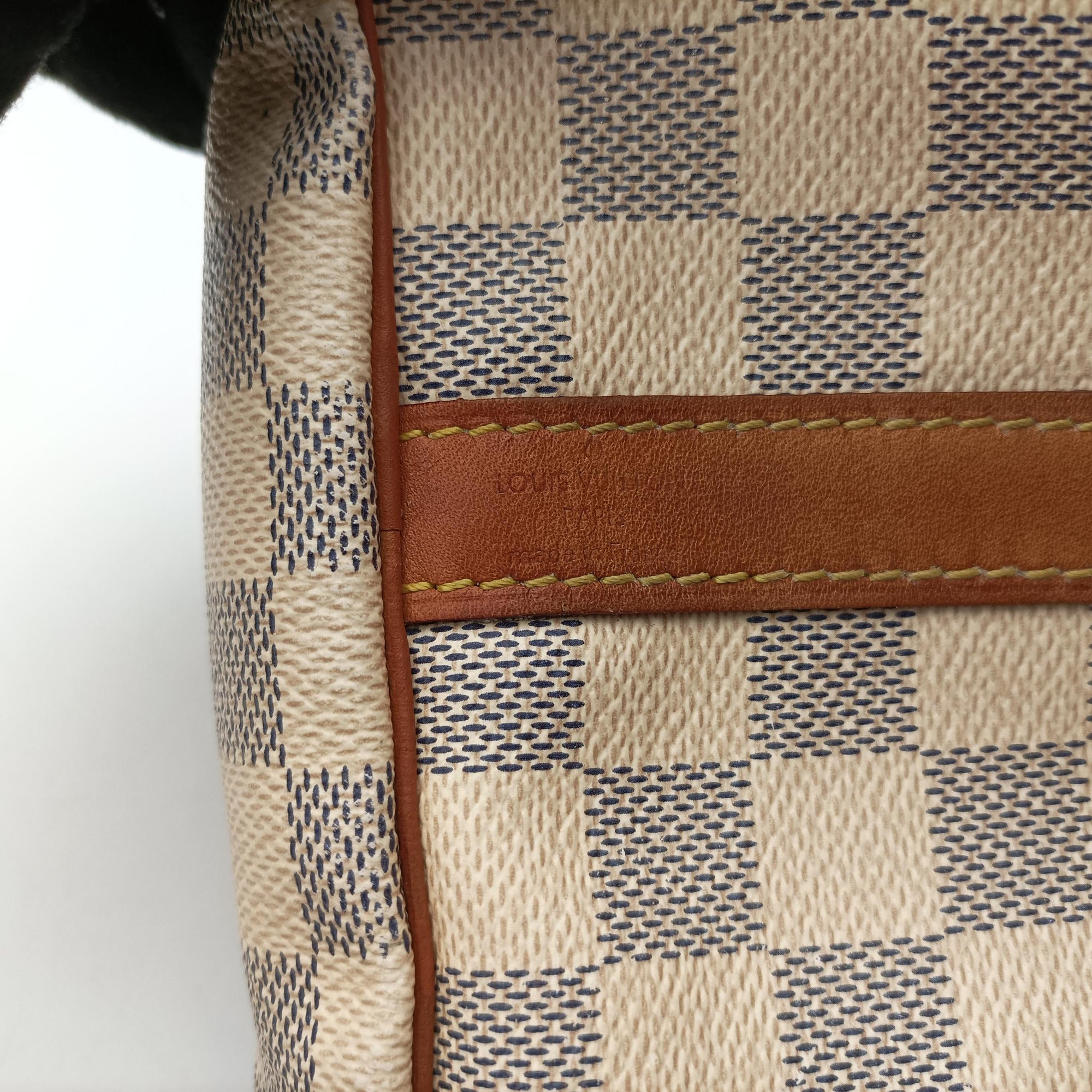 Pre-owned Louis Vuitton Speedy30 Azur Damier Canvas N41533 shoulderbag | stylenewstar
