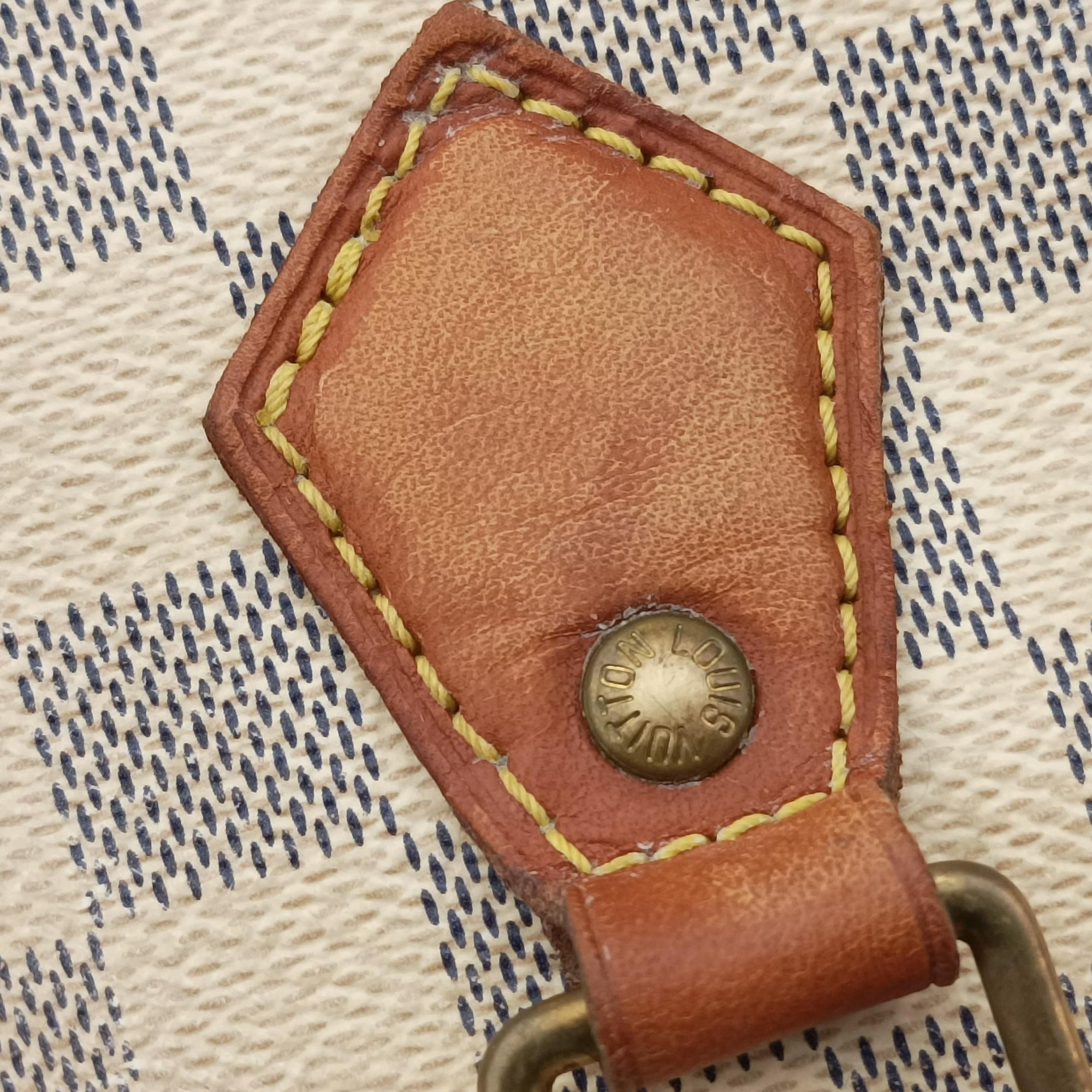 Pre-owned Louis Vuitton Speedy30 Azur Damier Canvas N41533 shoulderbag | stylenewstar