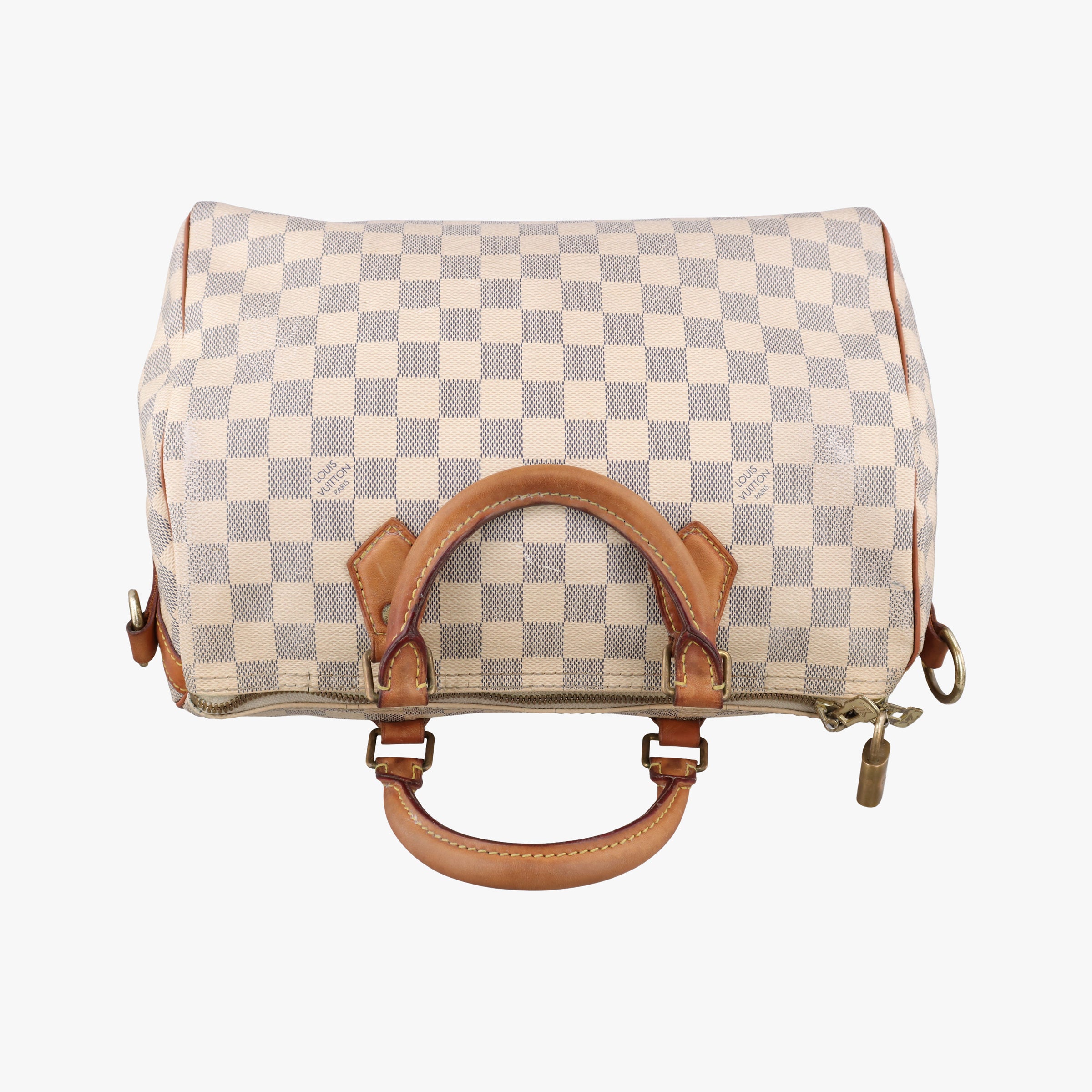 Pre-owned Louis Vuitton Speedy30 Azur Damier Canvas N41533 shoulderbag | stylenewstar