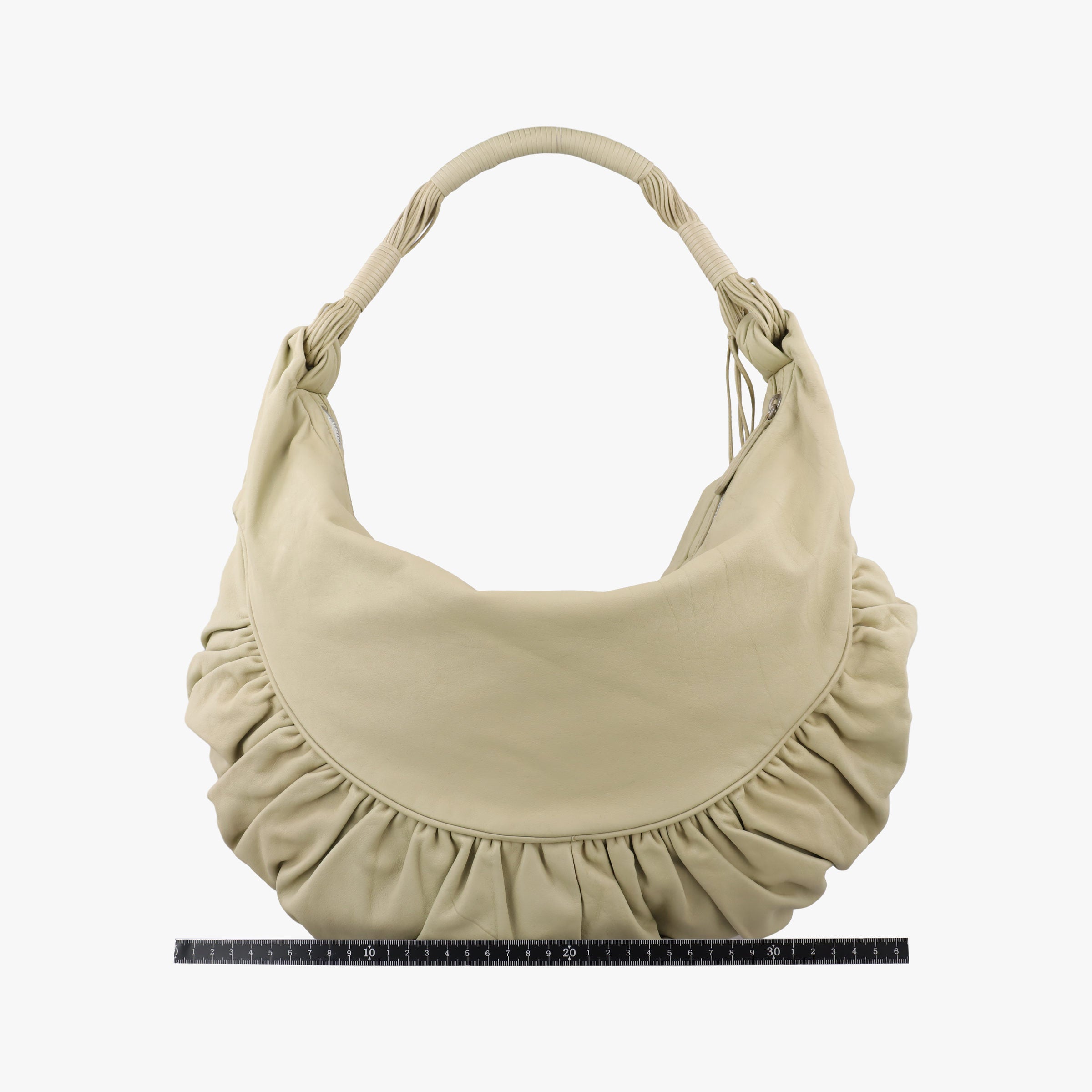 Pre-owned Christian Dior Gypsy Beige  Lambskin  handbag | stylenewstar