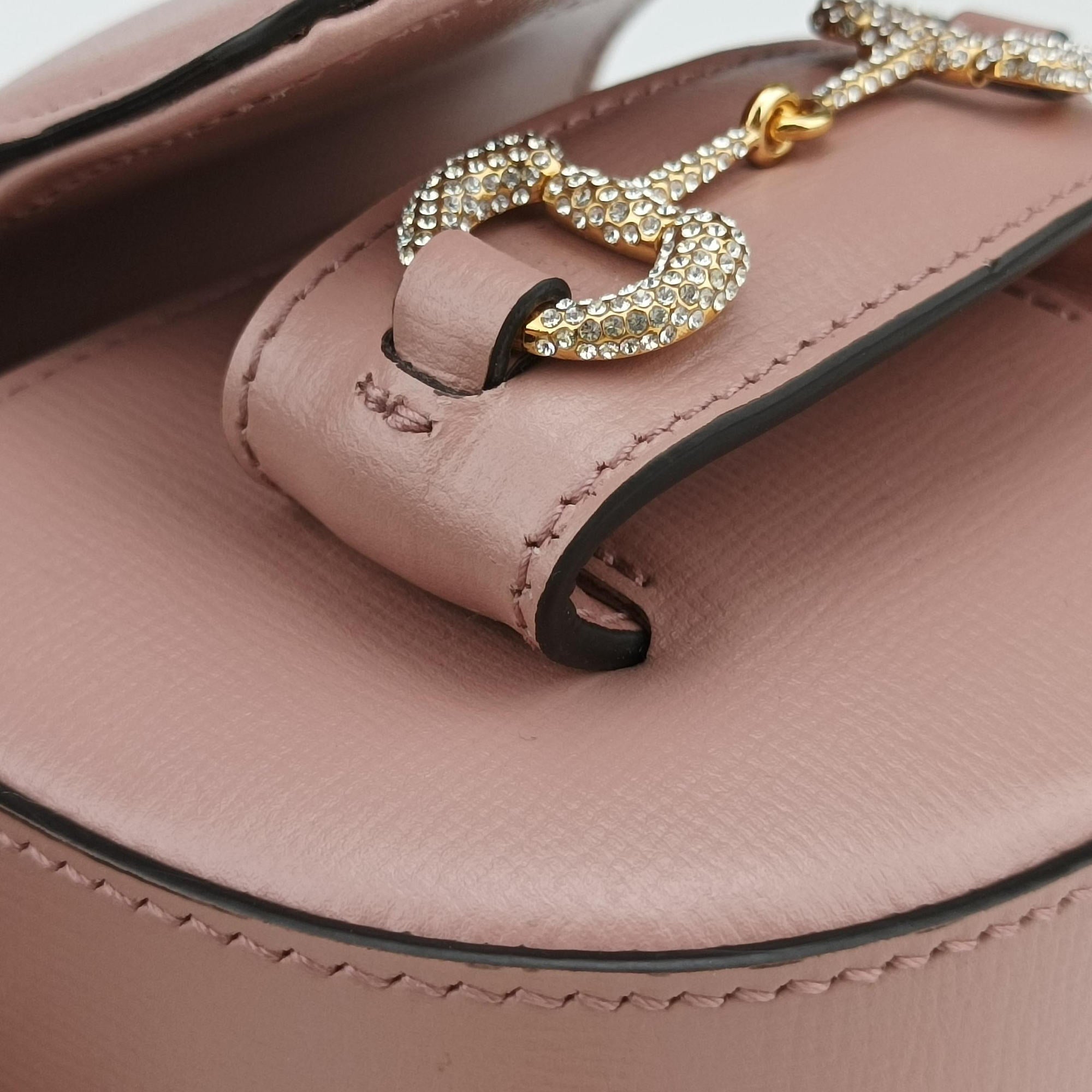 Vintage Gucci HORSEBIT Pink Leather 764504 shoulderbag | stylenewstar