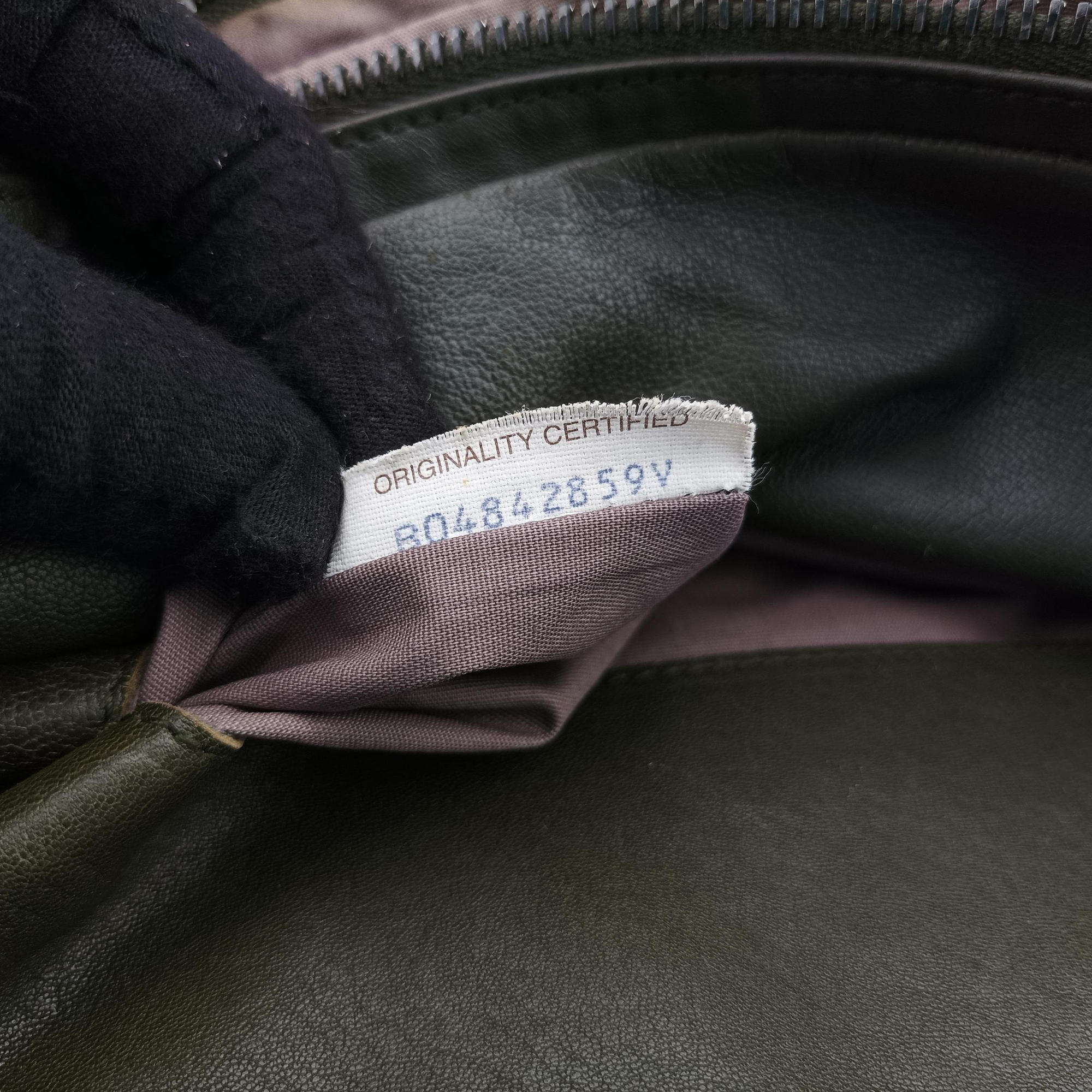 Vintage Bottega Veneta Intrecciato Green lambskin  shoulderbag | stylenewstar