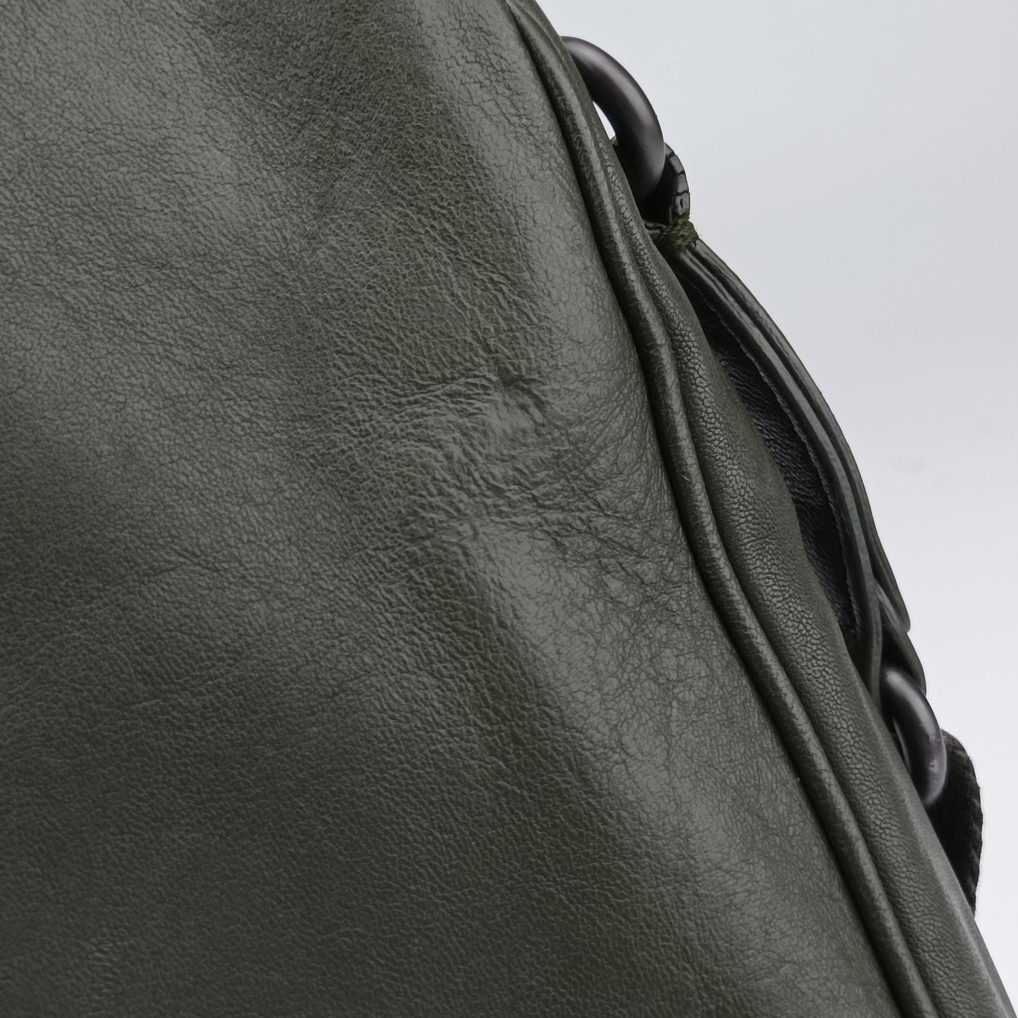 Vintage Bottega Veneta Intrecciato Green lambskin  shoulderbag | stylenewstar