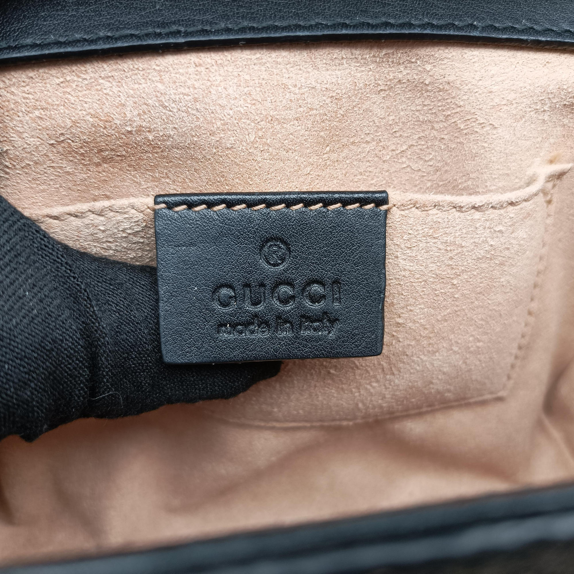 Pre-owned Gucci Padlock Brown PVC coated canvas 409487 shoulderbag | stylenewstar