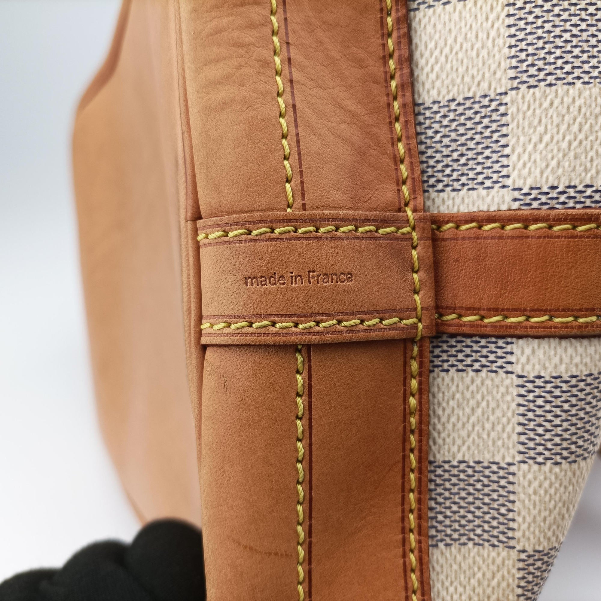 Secondhand Louis Vuitton NOe AZUR Damier Canvas N42222 shoulderbag | stylenewstar