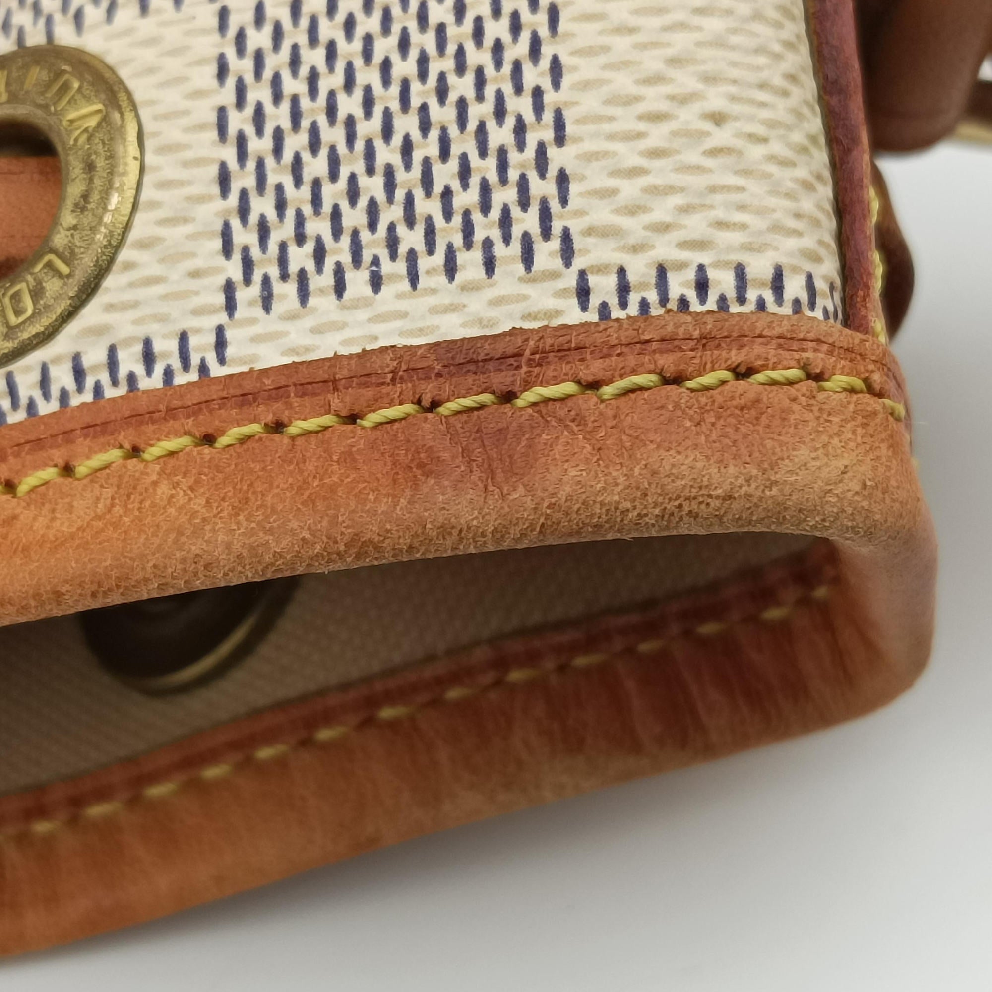 Secondhand Louis Vuitton NOe AZUR Damier Canvas N42222 shoulderbag | stylenewstar