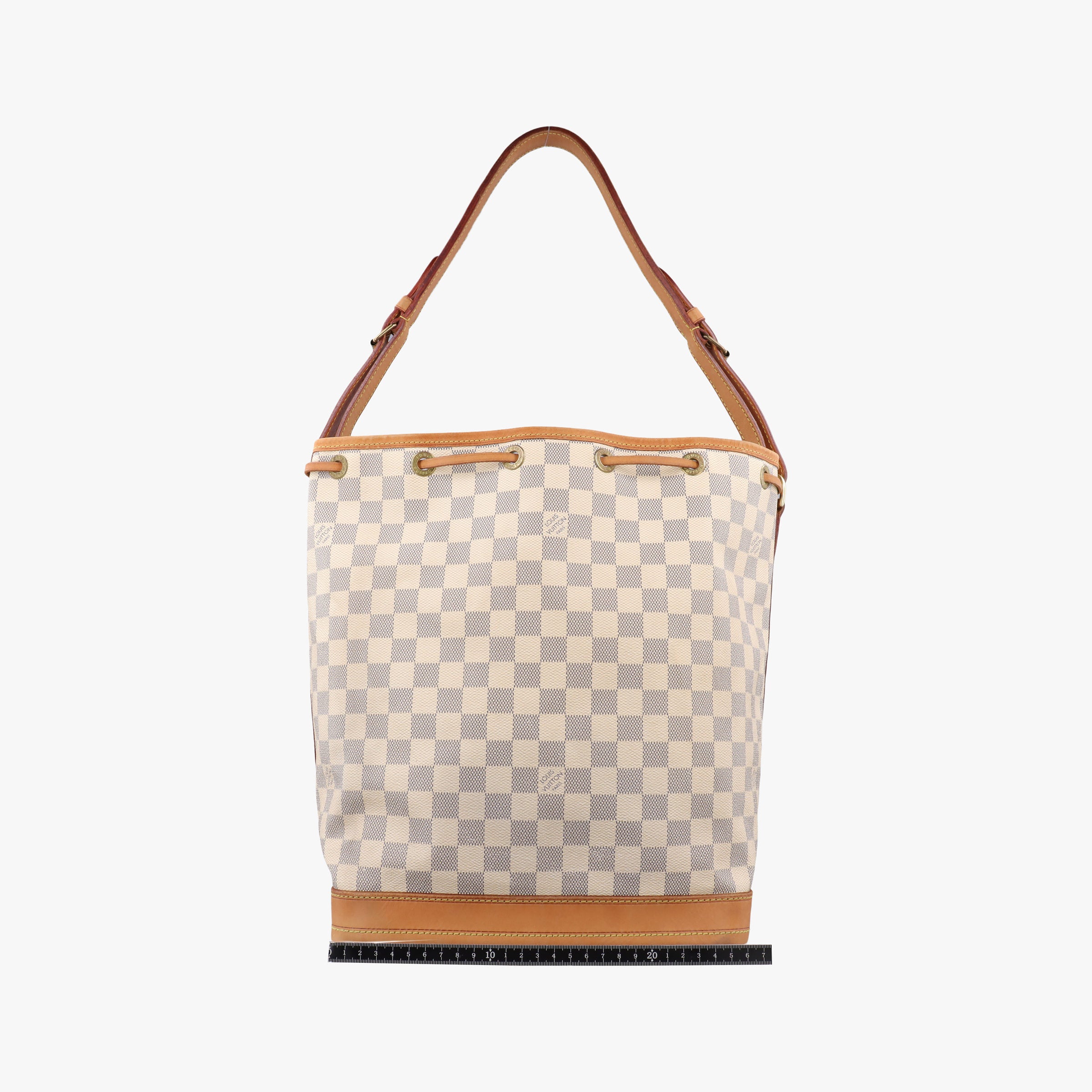 Secondhand Louis Vuitton NOe AZUR Damier Canvas N42222 shoulderbag | stylenewstar