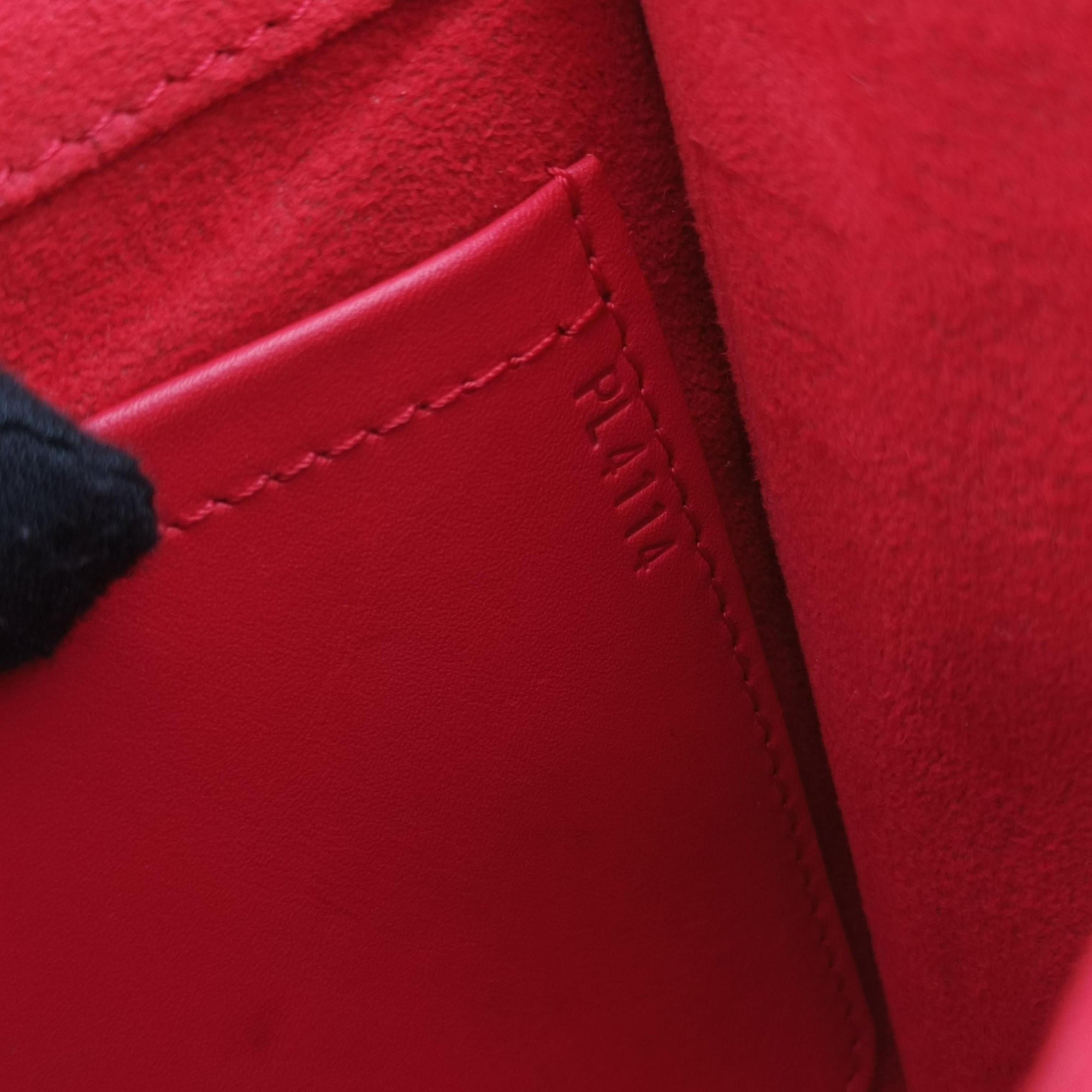 Secondhand Louis Vuitton Pochette Louise GM Red leather M94647 shoulderbag | stylenewstar