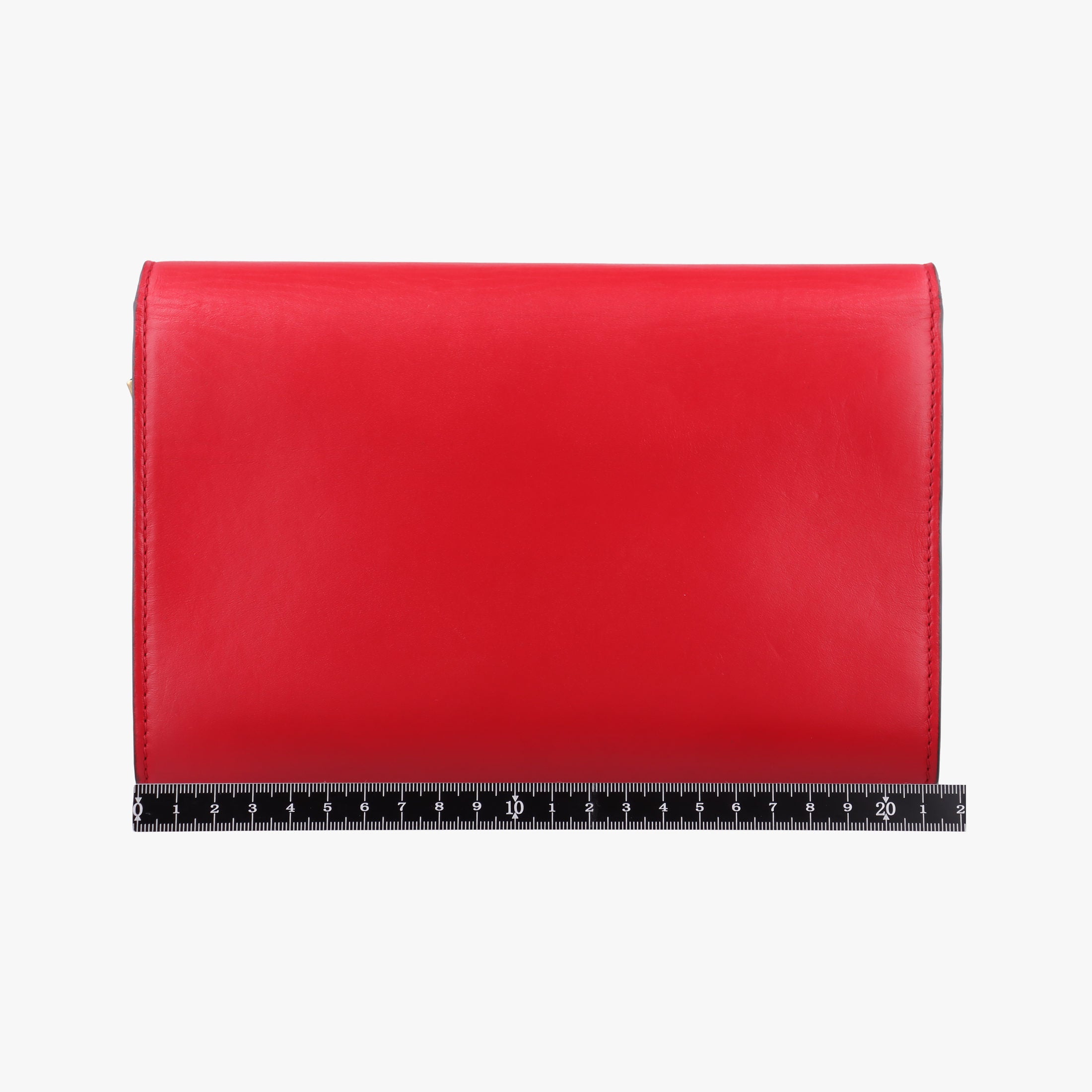Secondhand Louis Vuitton Pochette Louise GM Red leather M94647 shoulderbag | stylenewstar